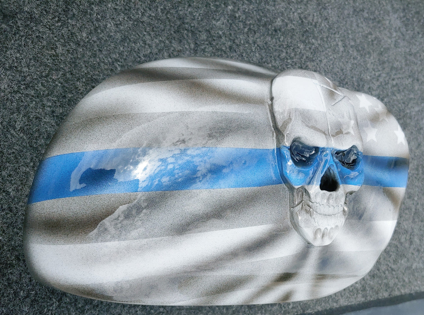 3D skull 114 Harley air cleaner