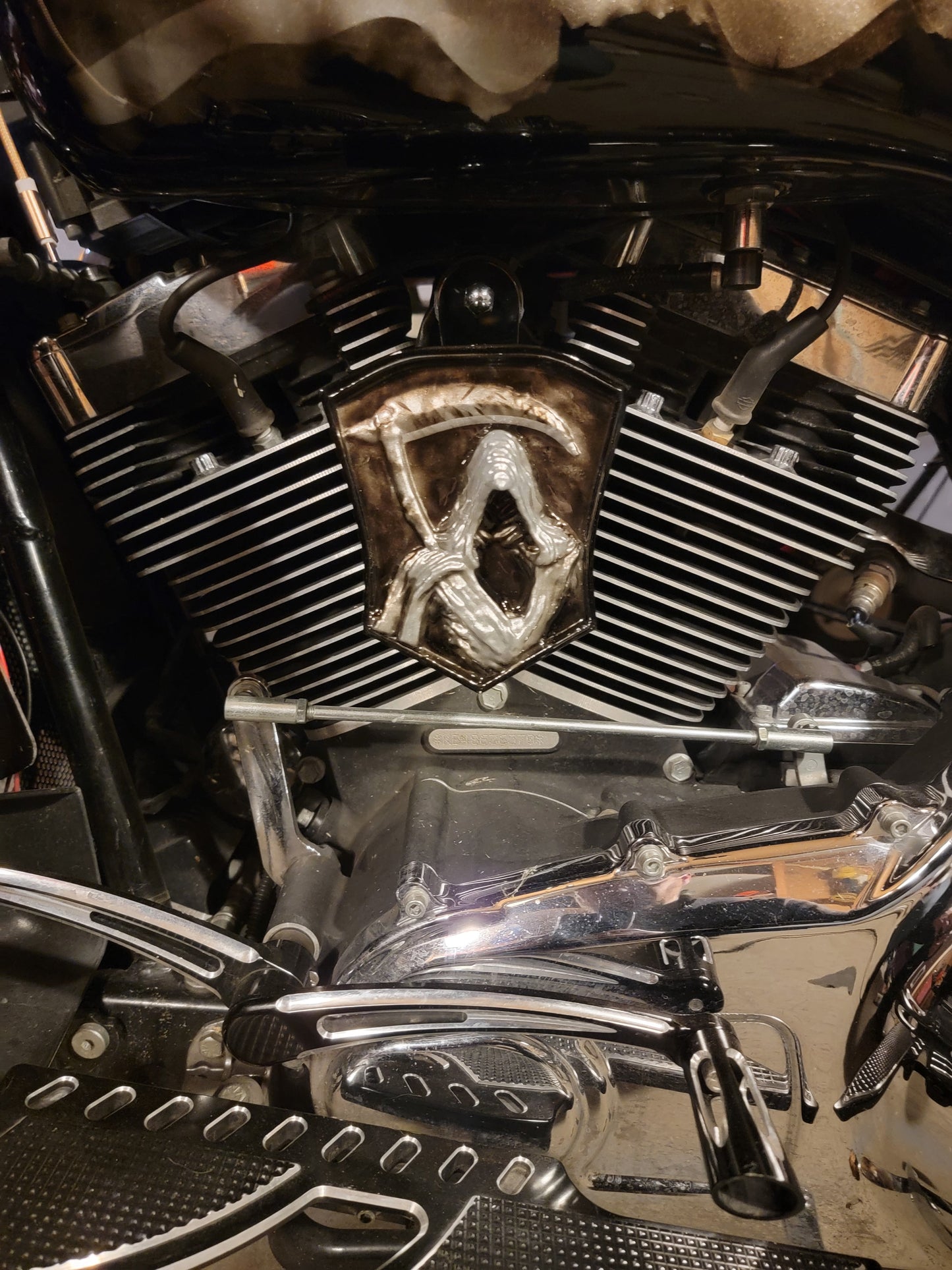 3D Grateful Dead dire wolf horn cover