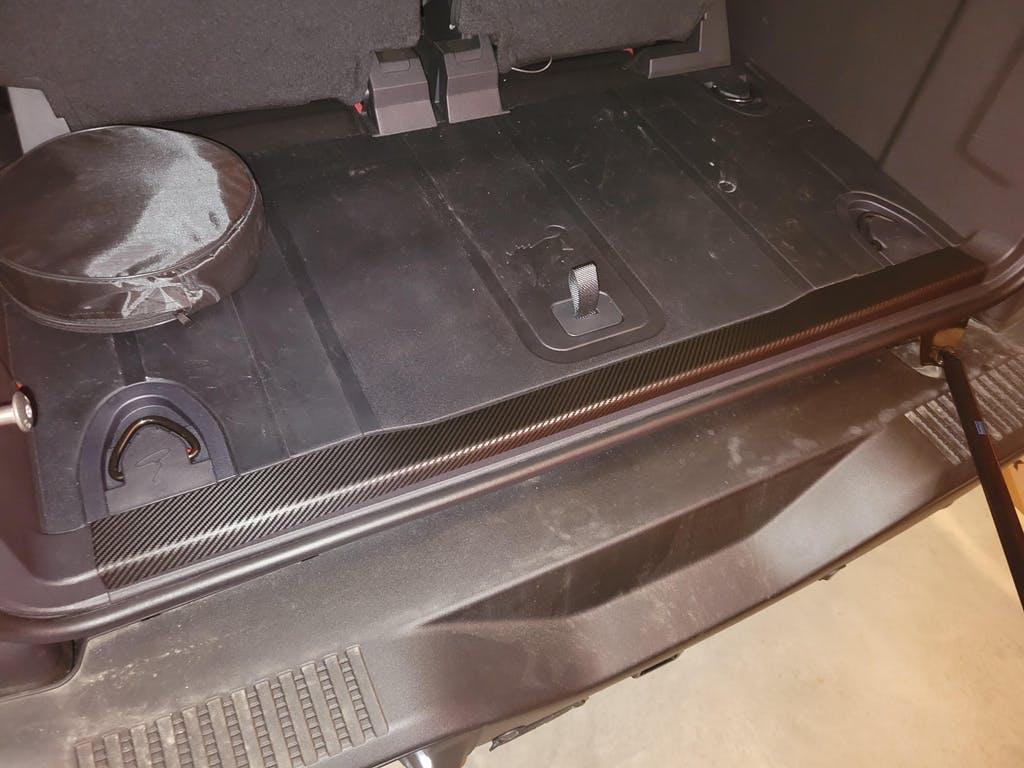 3D Carbon Trunk Trim Overlay / Protector - 2021+ Bronco