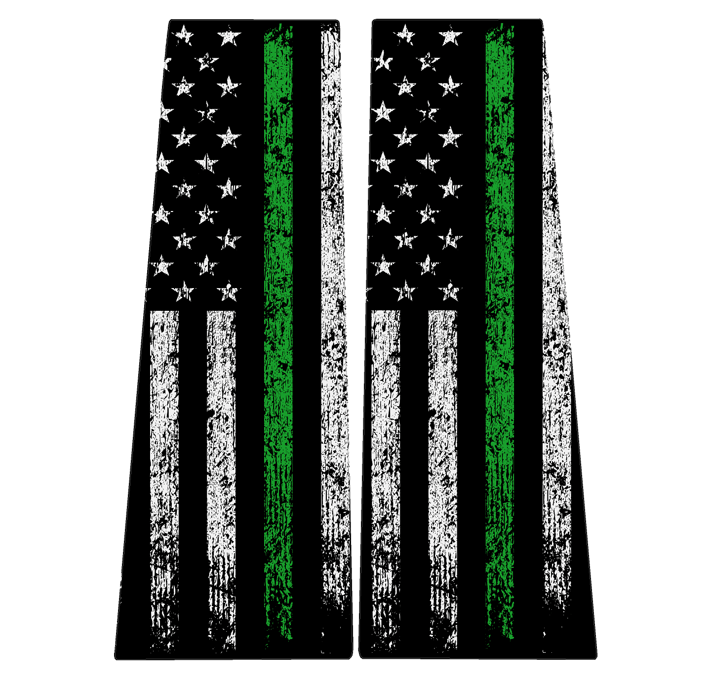 American Flag B Pillar Protection Kit (Printed Series) - 2021+ Bronco 4 Door