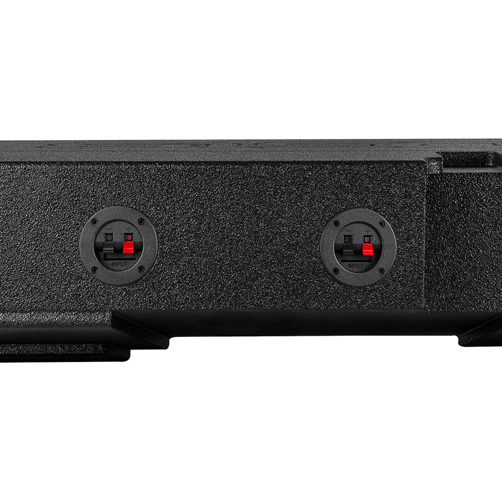 Quad 8" Ported Subwoofer Enclosure For CHEVY Silverado and GMC Sierra Crew Cab 4 Door 14-18