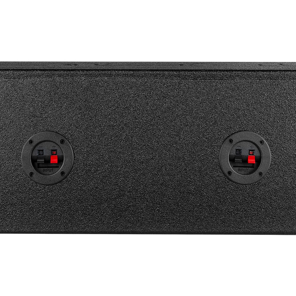 Quad 8" Ported Subwoofer Enclosure For DODGE 4 Door Crew Cab 19-23