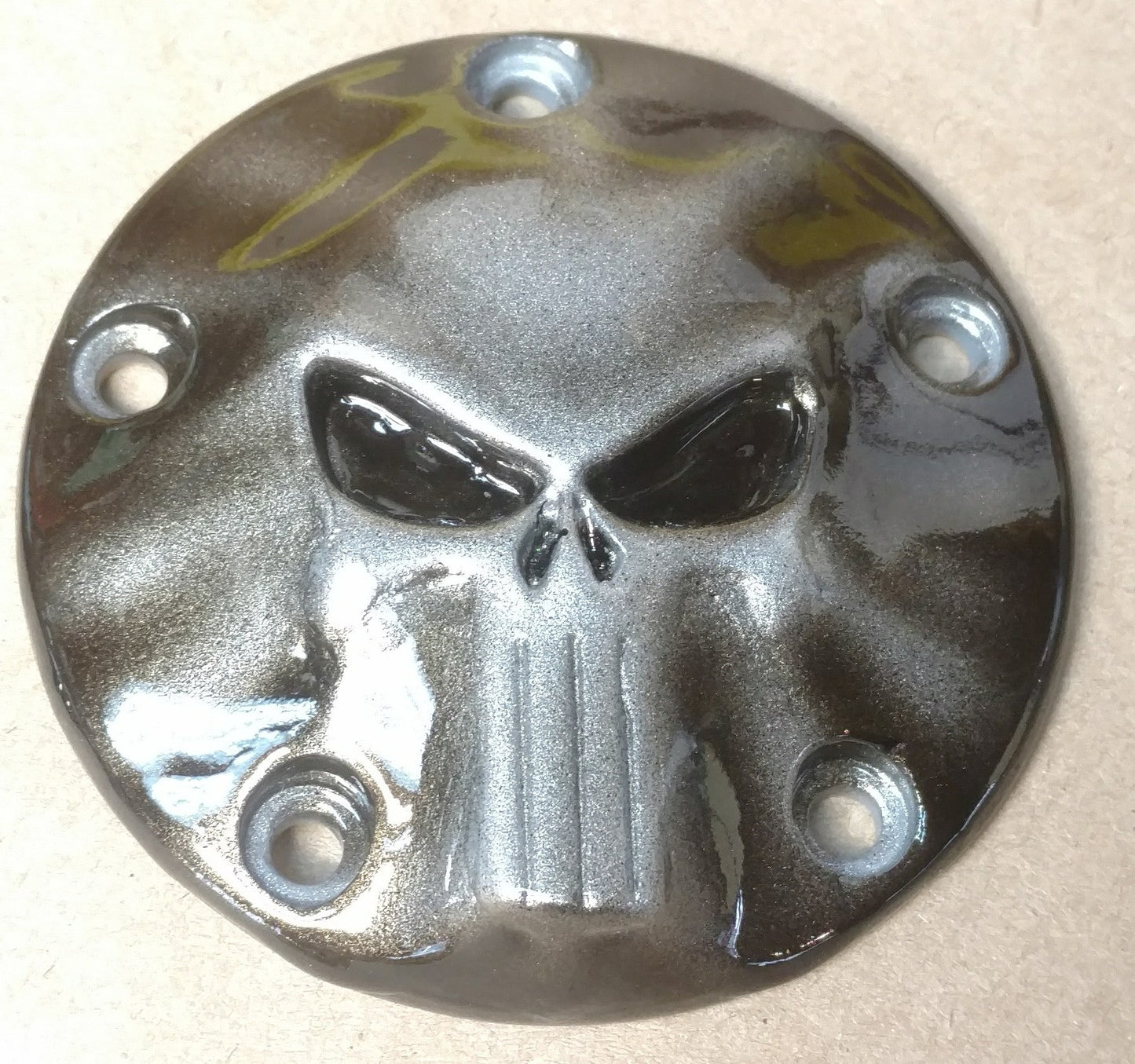 Punisher pushing through Harley points cover