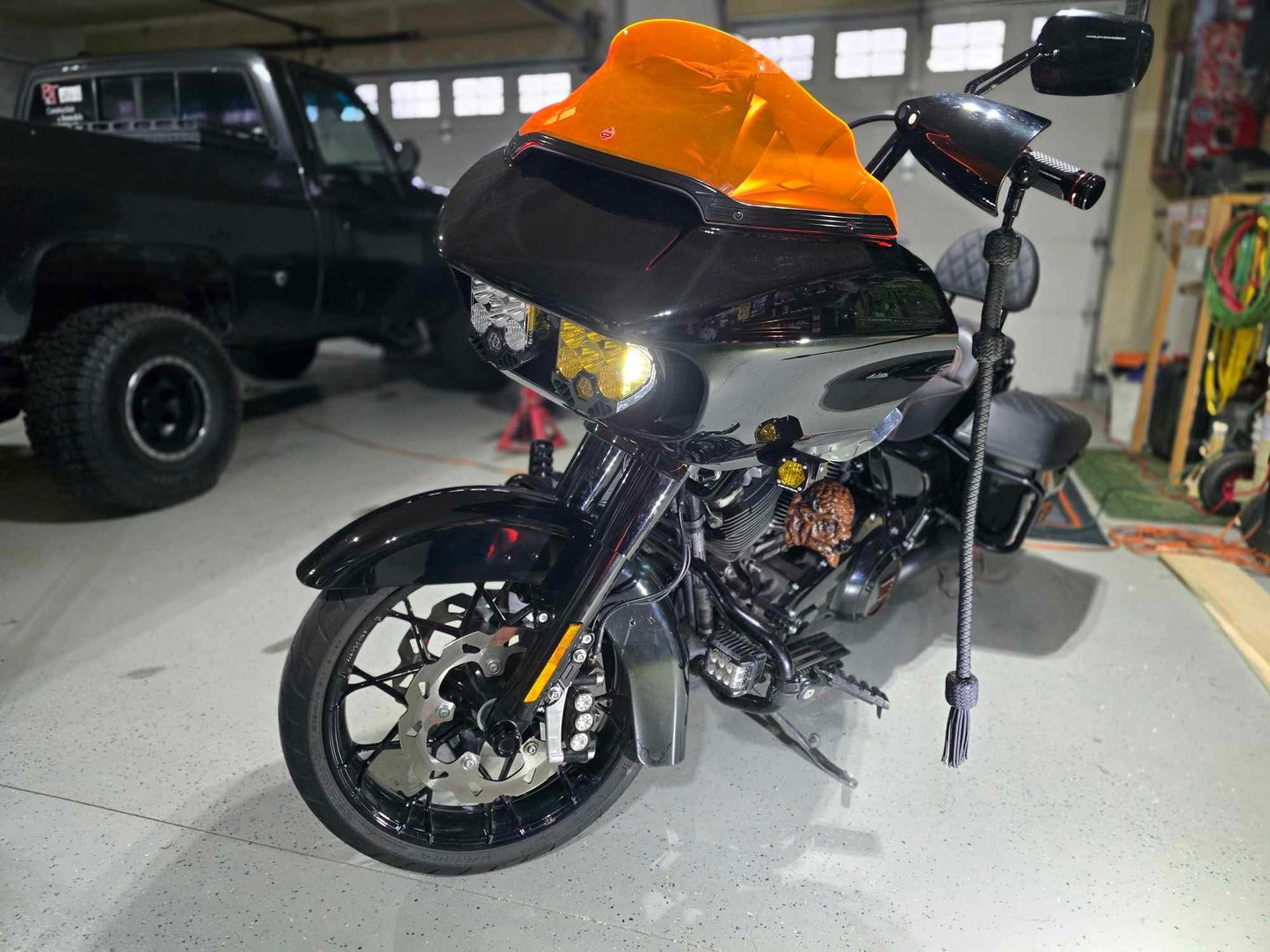 3D buffalo horn cover