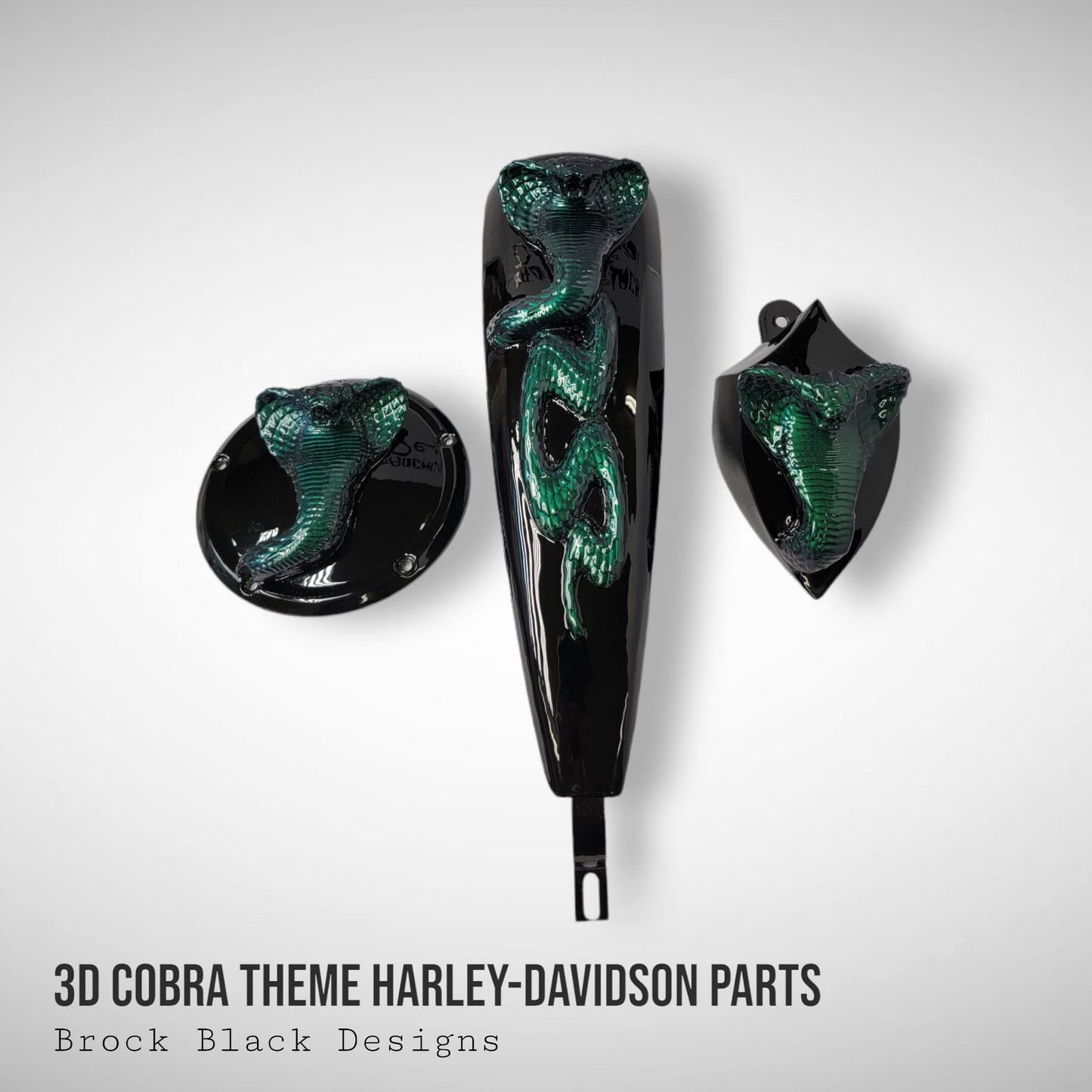 3D cobra themed console