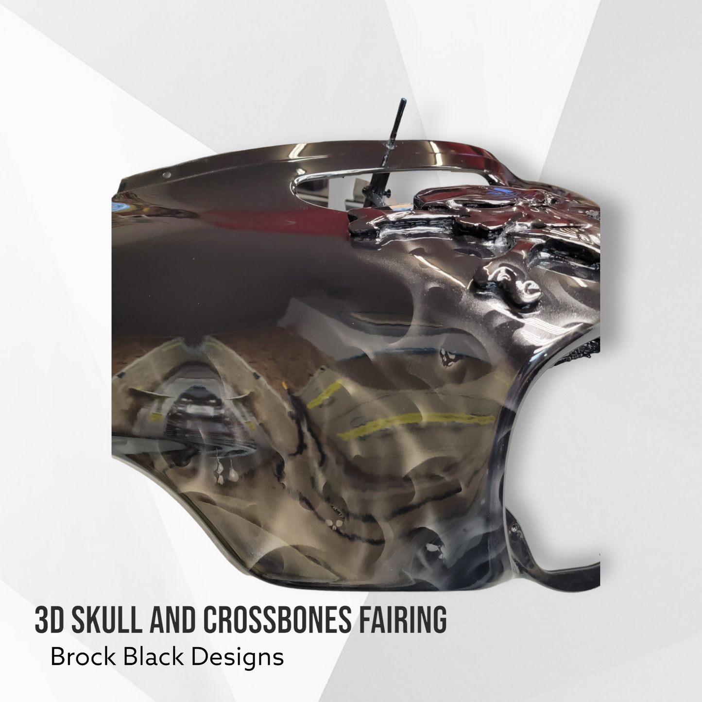 Skull and crossbones fairing batwing