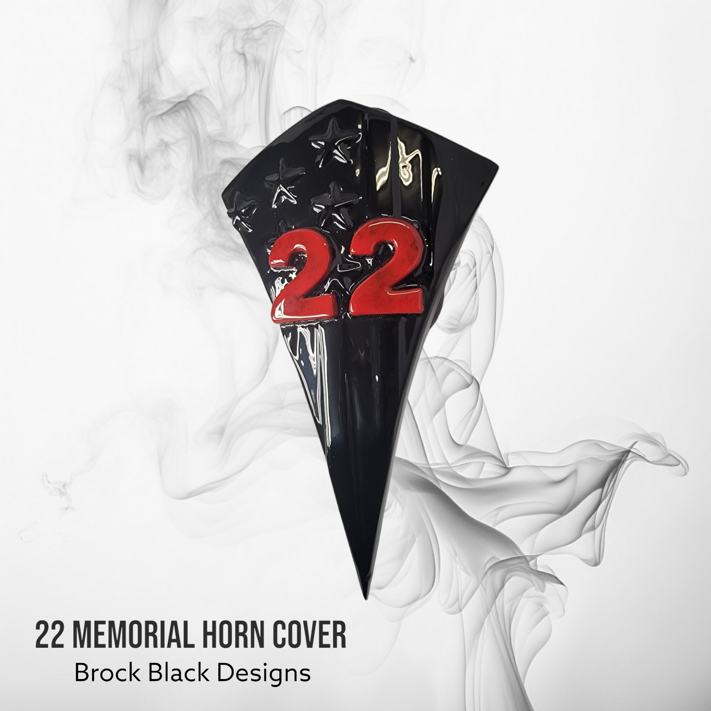 22 Memorial American flag Horn Cover