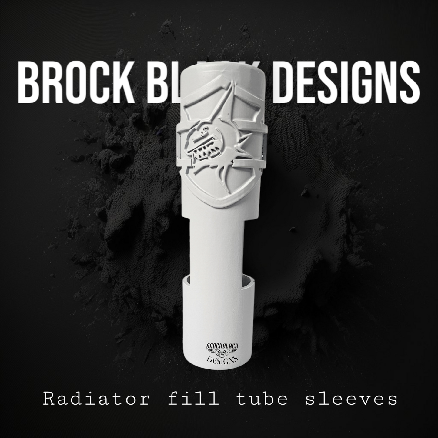 23.5 + radiator fill tube shark theme sleeve