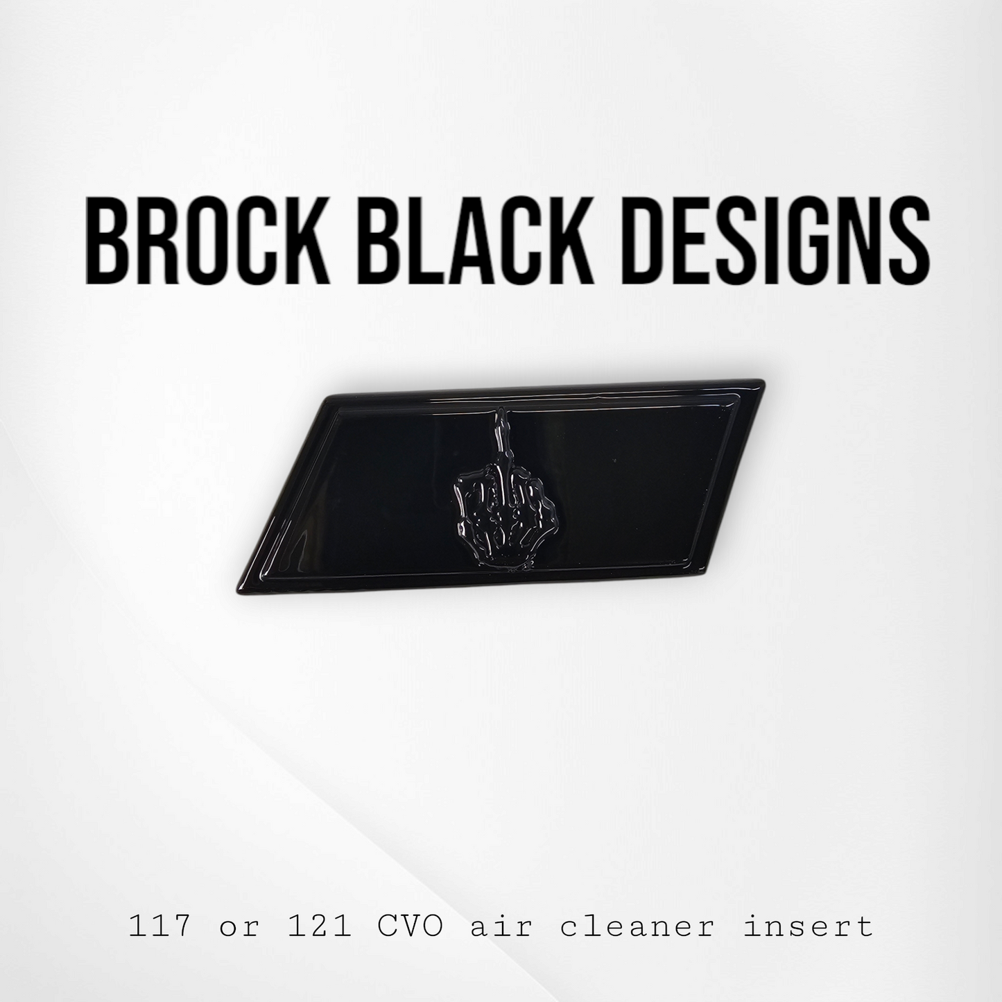 117 or 121 air cleaner insert 3D middle finger