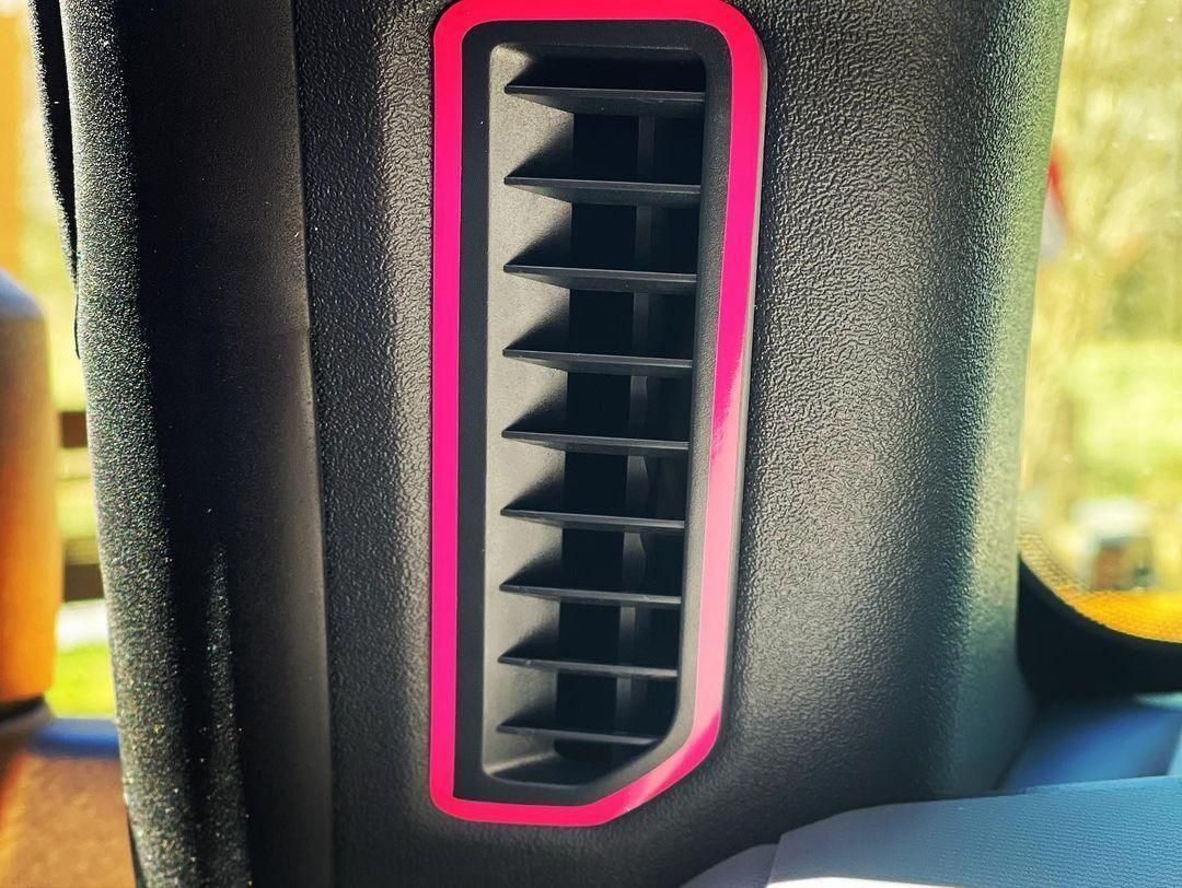 Defroster Vent Outline (Standard Series) - 2021+ Bronco