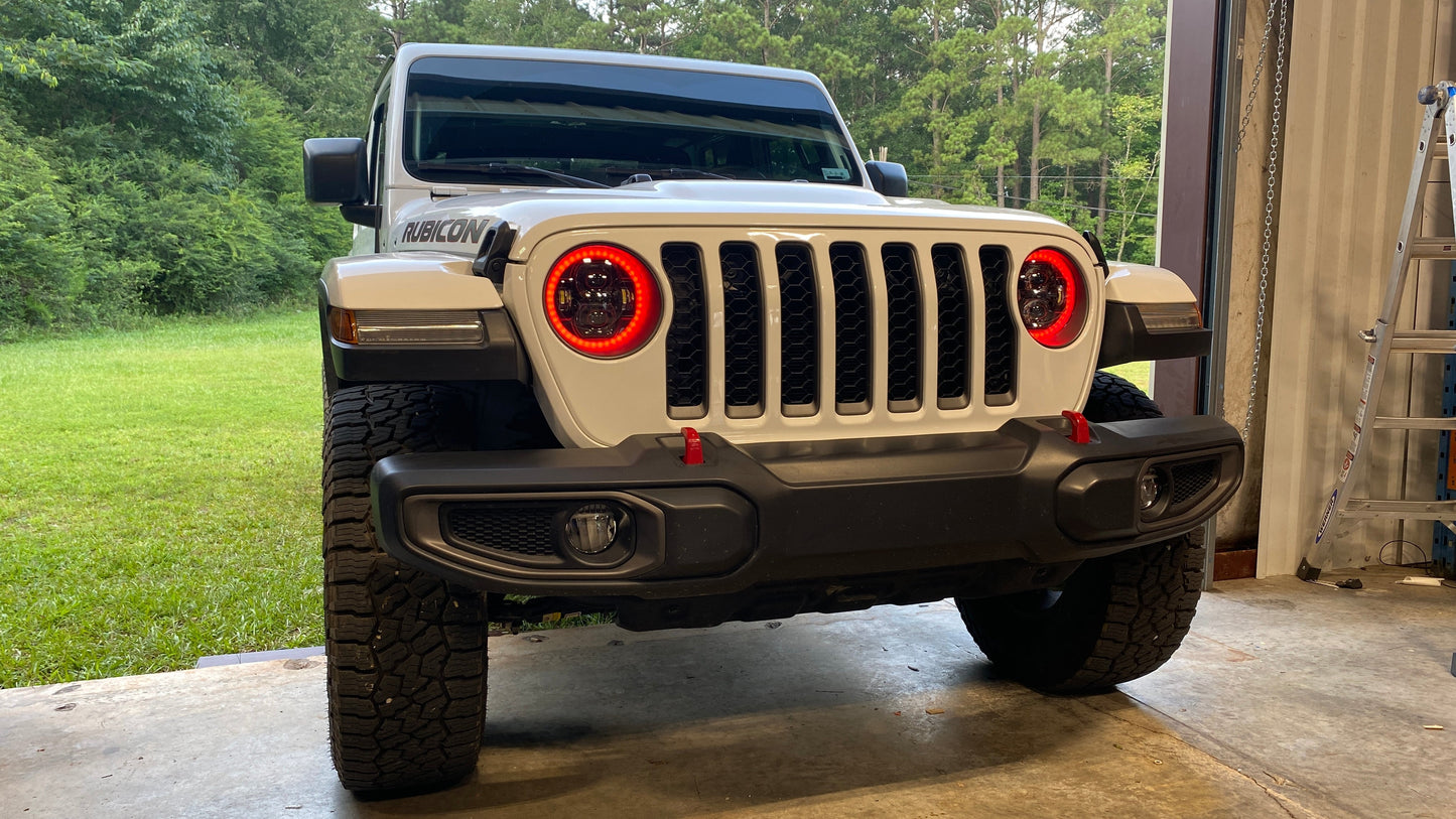 9" Static Series RGBW Headlight