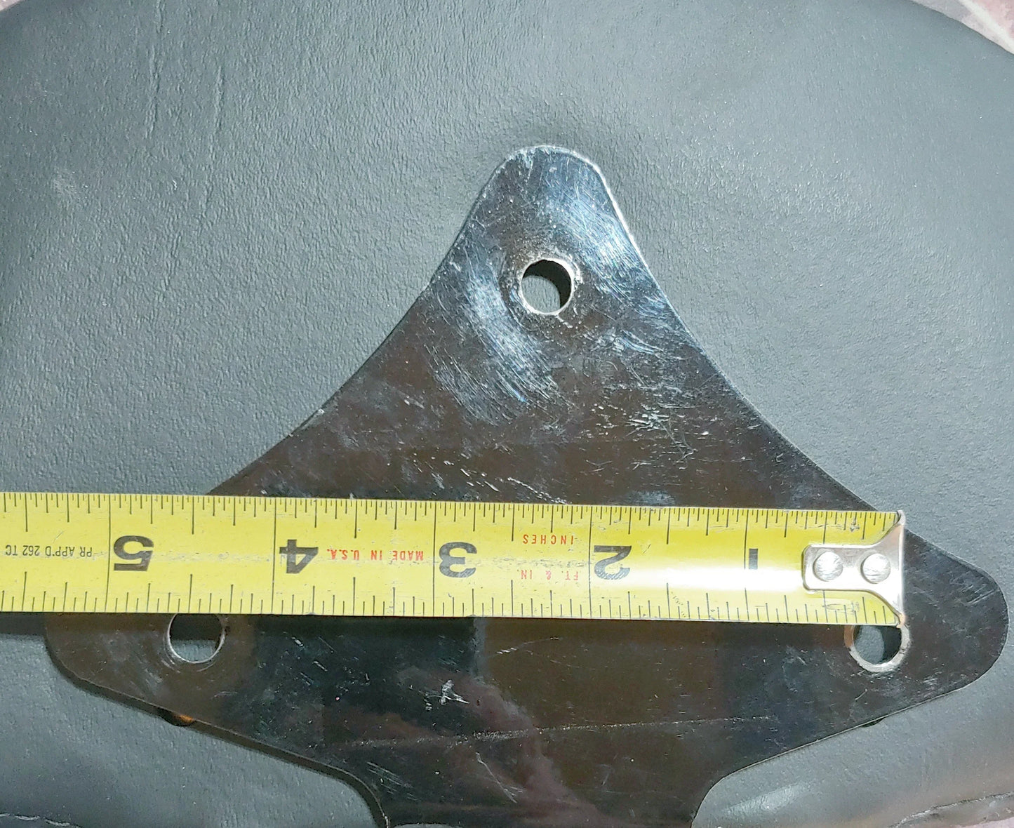 Backrest plate punisher with ghosted Army Veteran flag