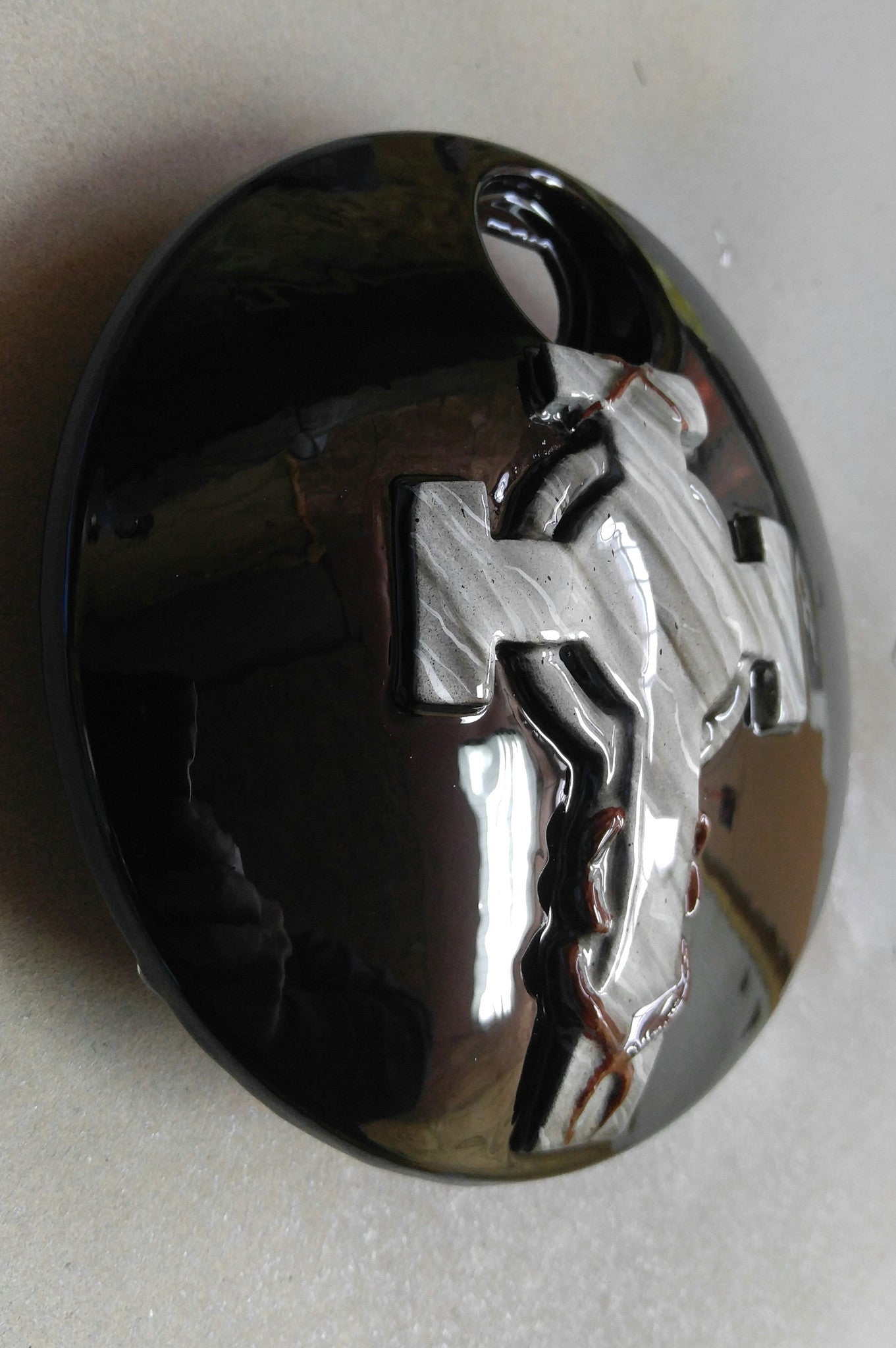 Harley fuel door Granite cross