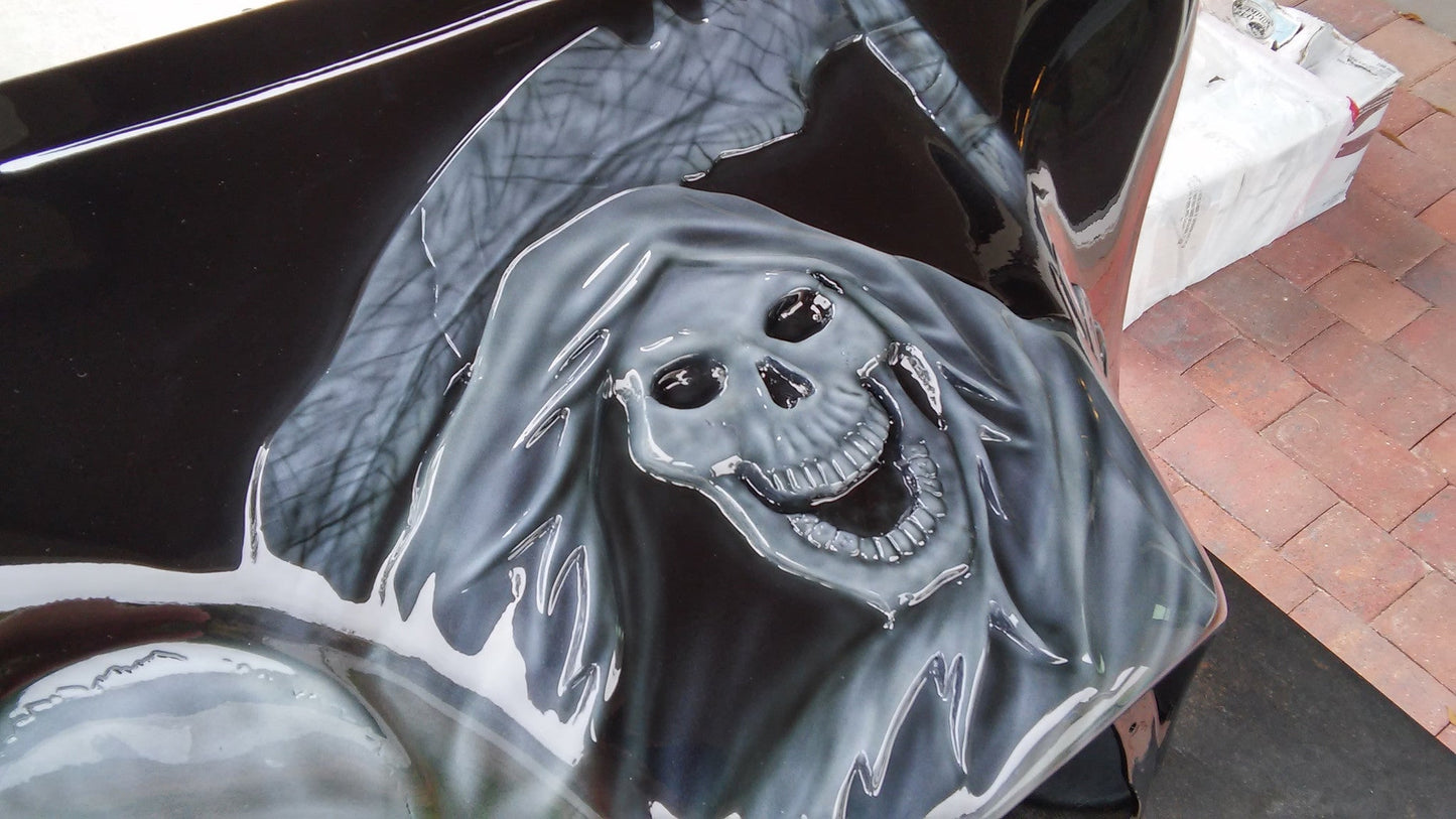 Harley Fairing batwing Grimm Reaper