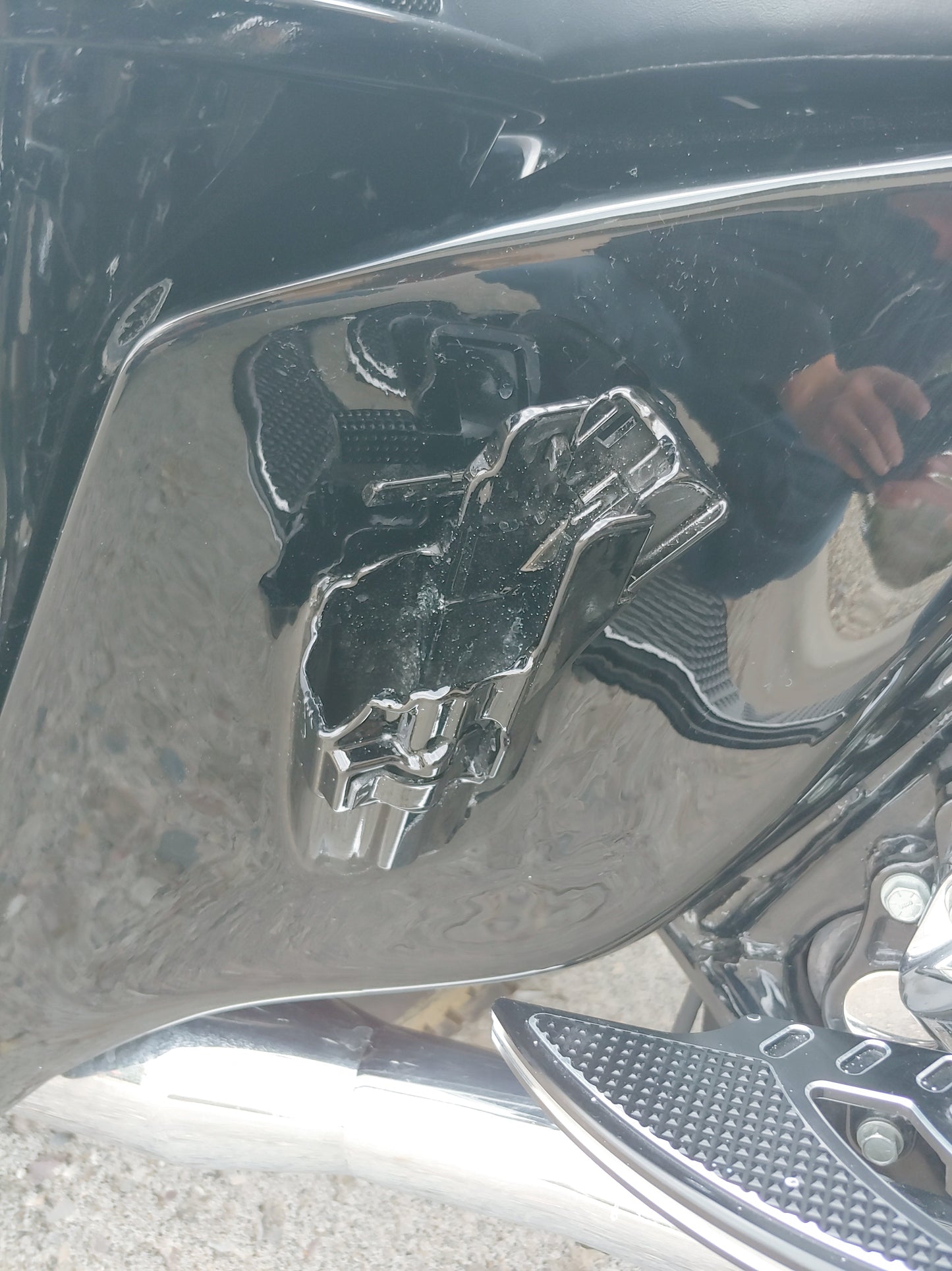 Harley davidson side cover holsters