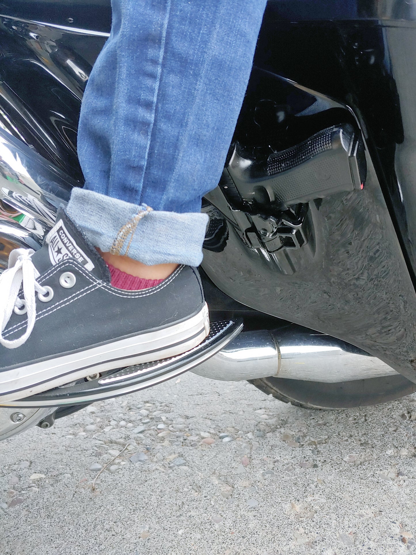 Harley davidson side cover holsters