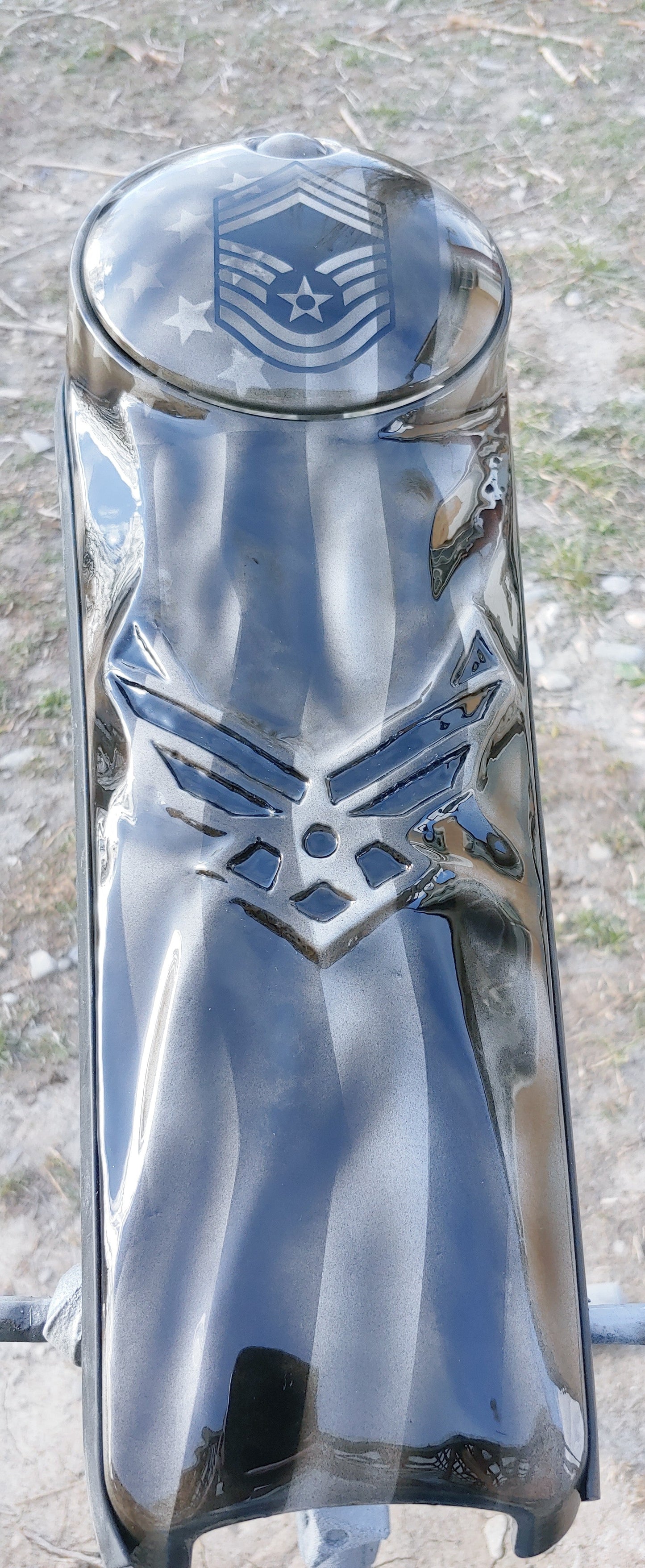 3D Air Force and American flag console