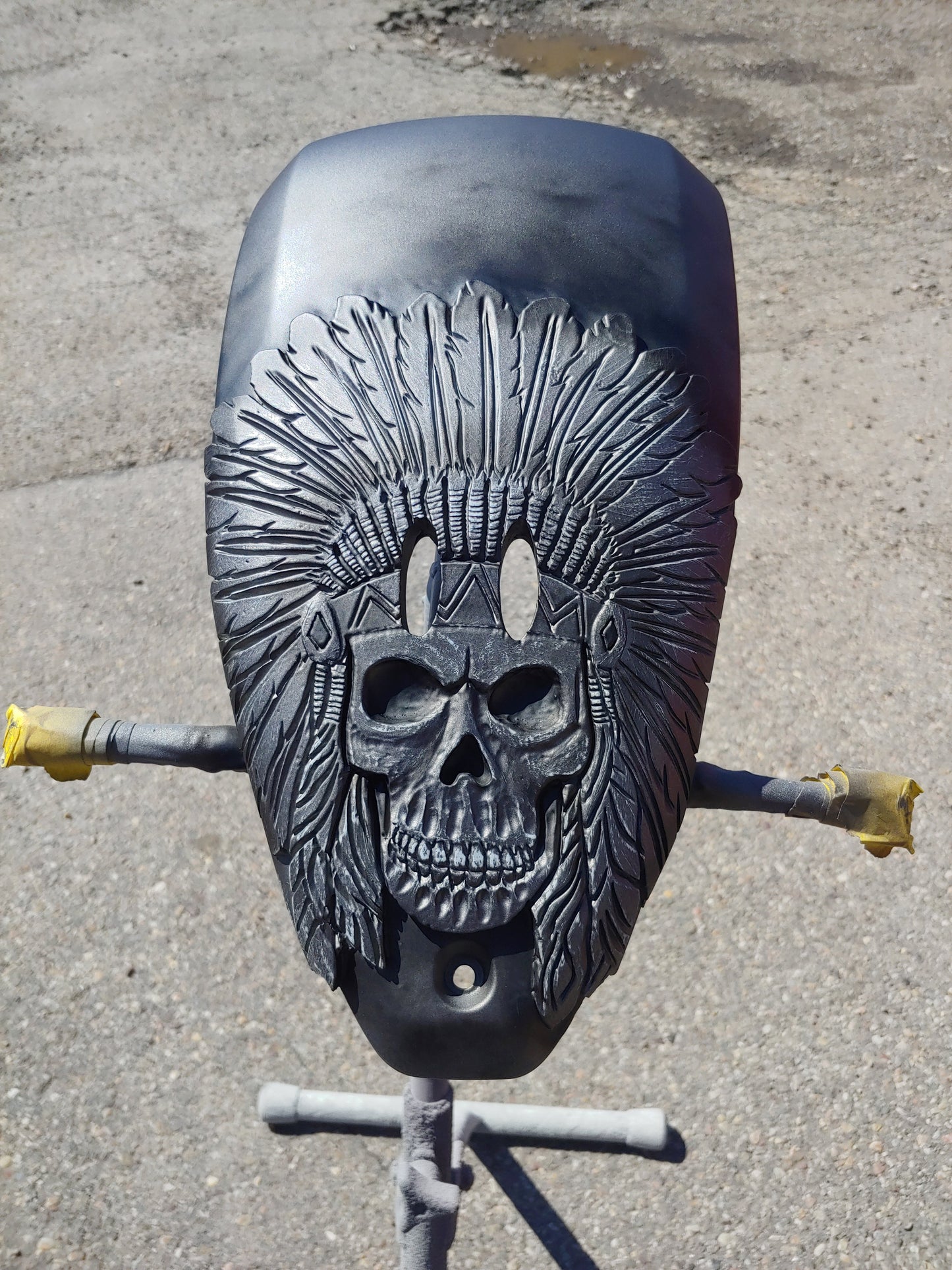 Indian 3D chieftain theme console