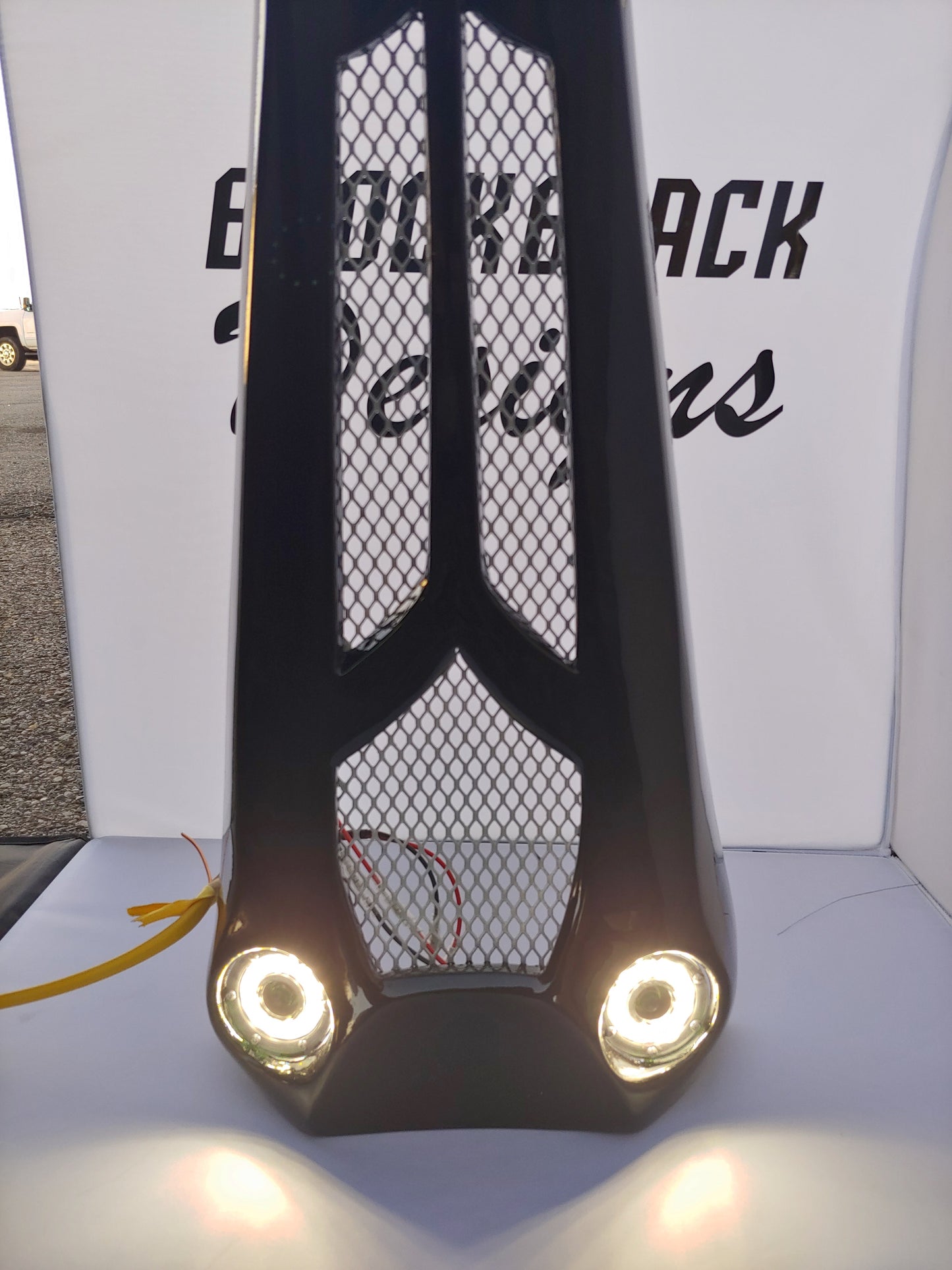 Harley chin spoiler NON RAKED
