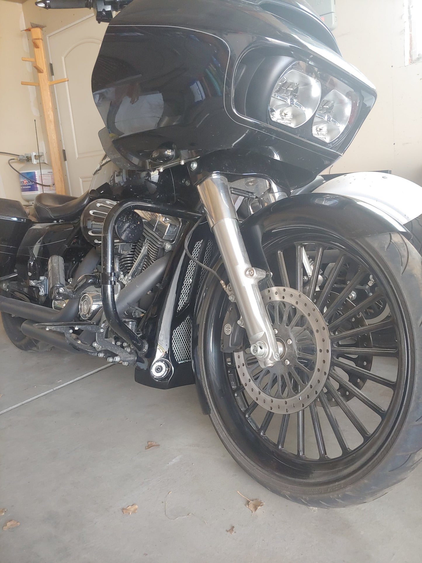 Harley chin spoiler NON RAKED