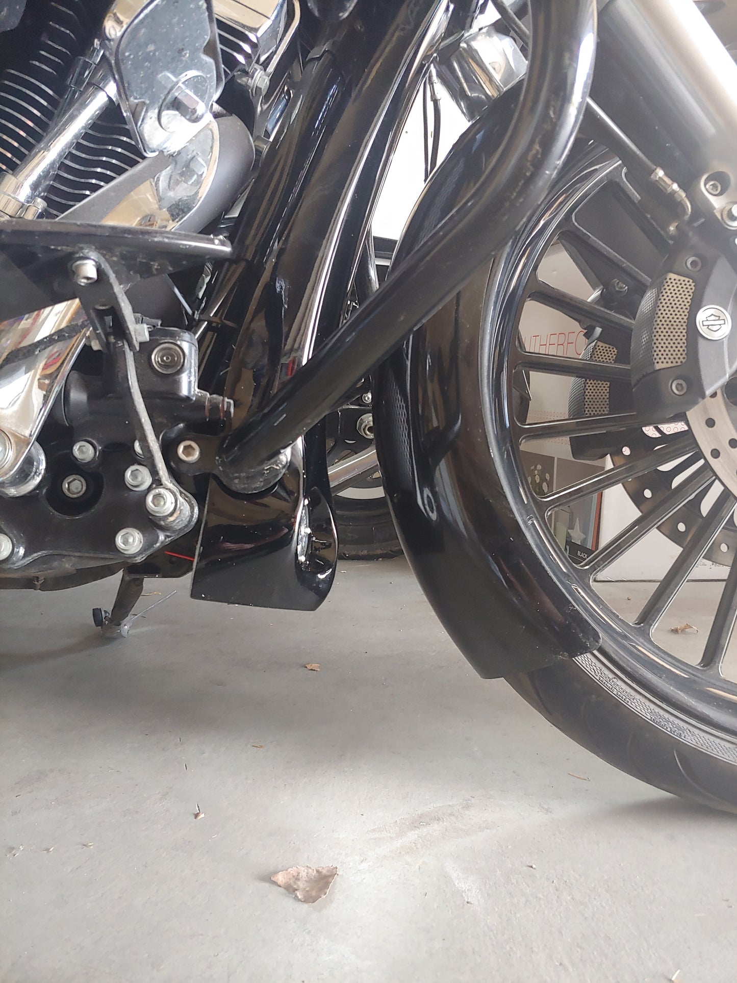 Harley chin spoiler NON RAKED