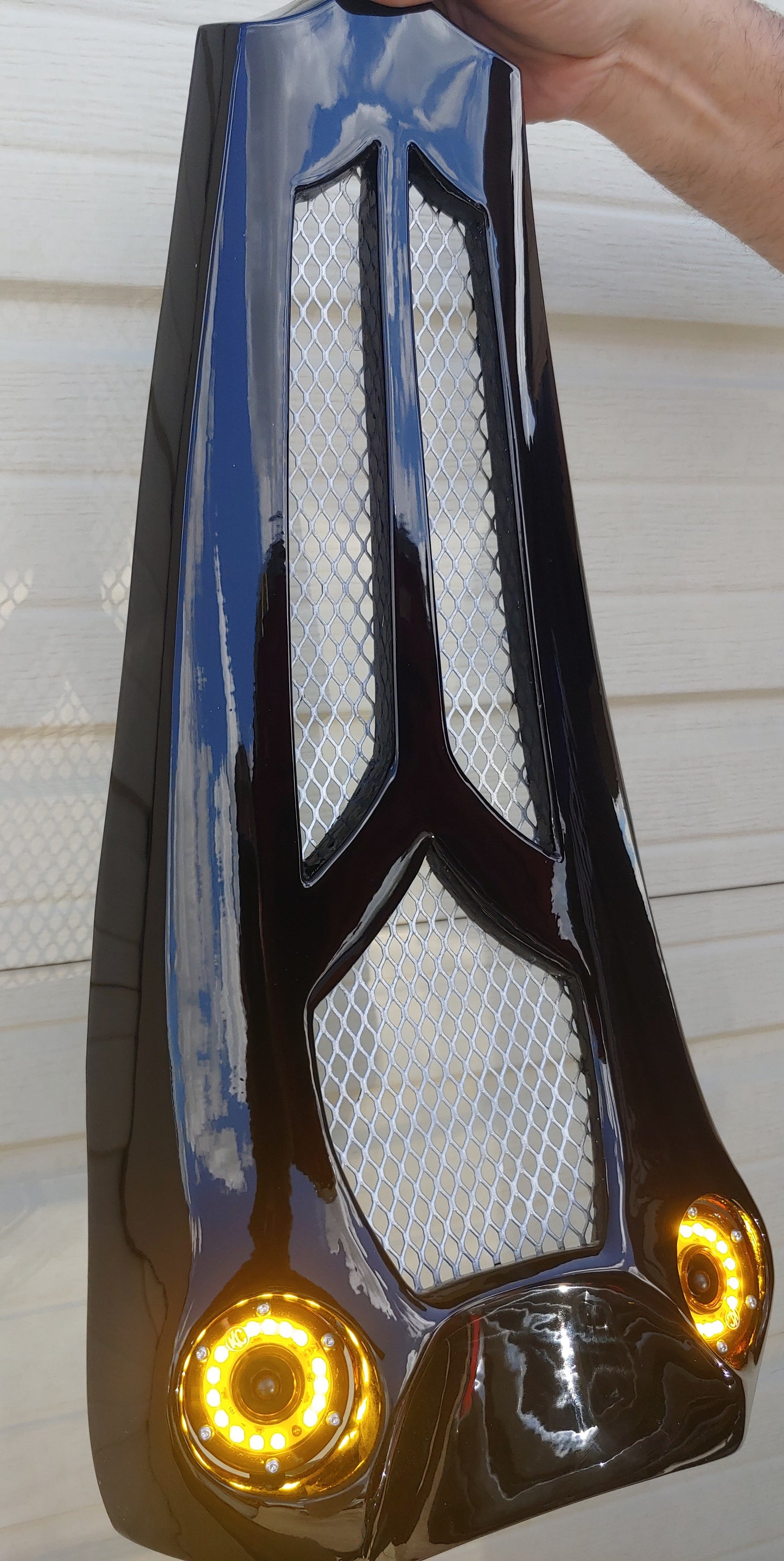 Harley chin spoiler NON RAKED