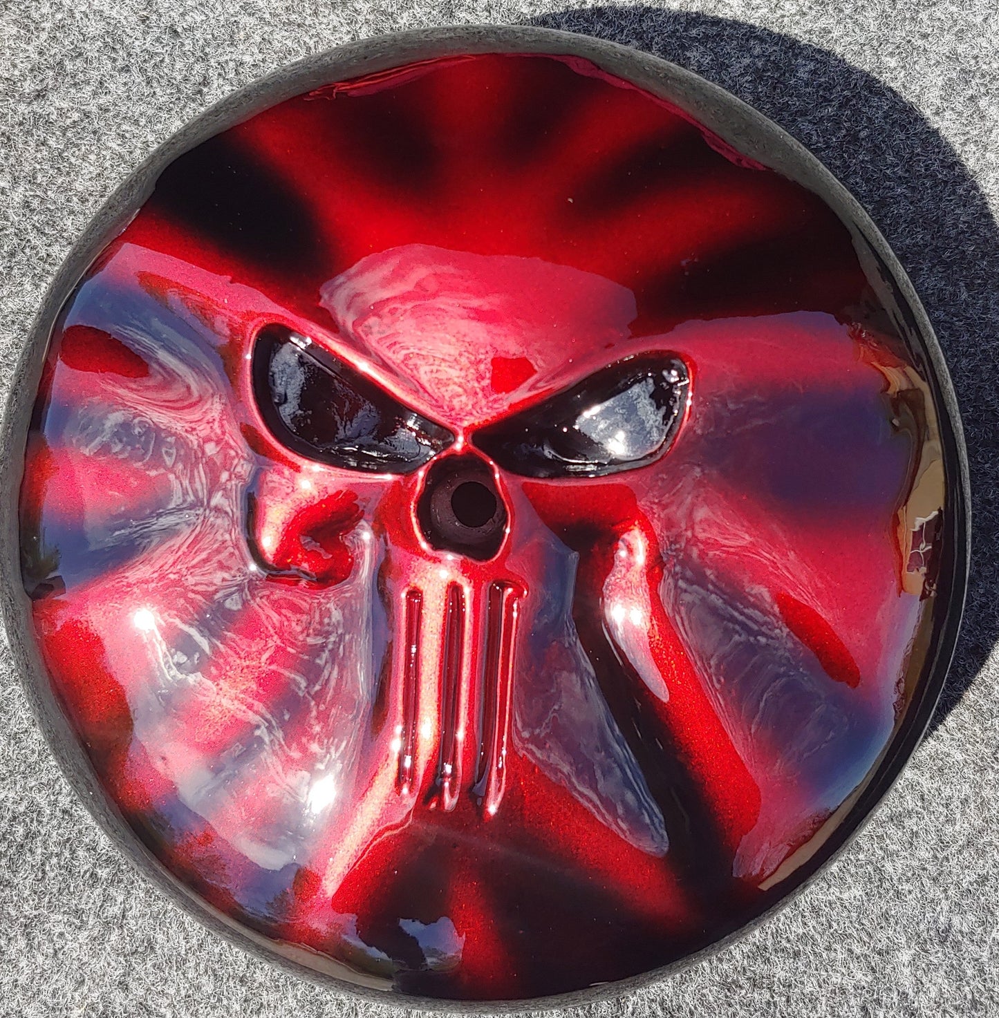 Punisher 107 Harley air cleaner