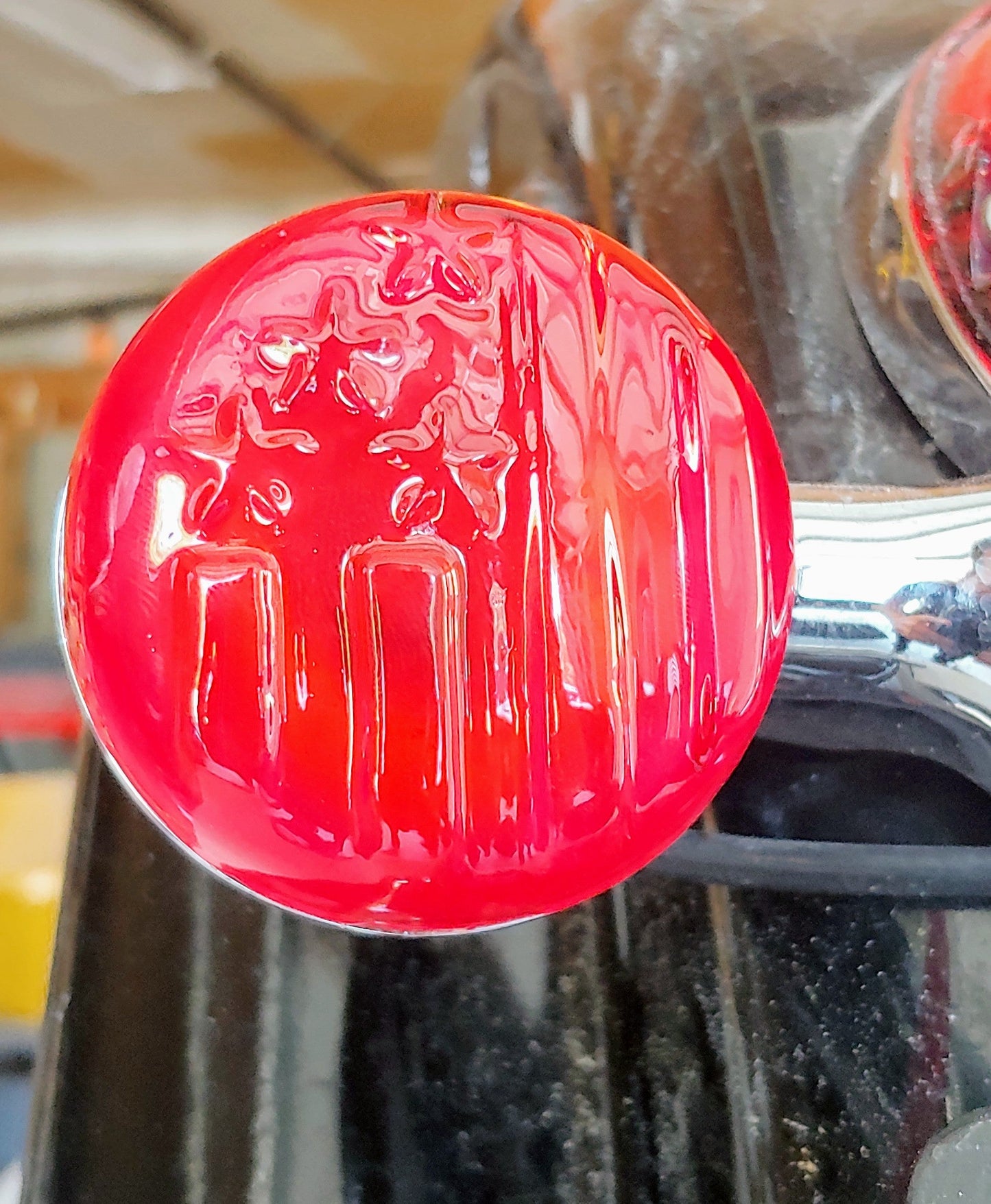 American Flag signal lense