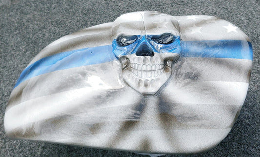 3D skull 114 Harley air cleaner