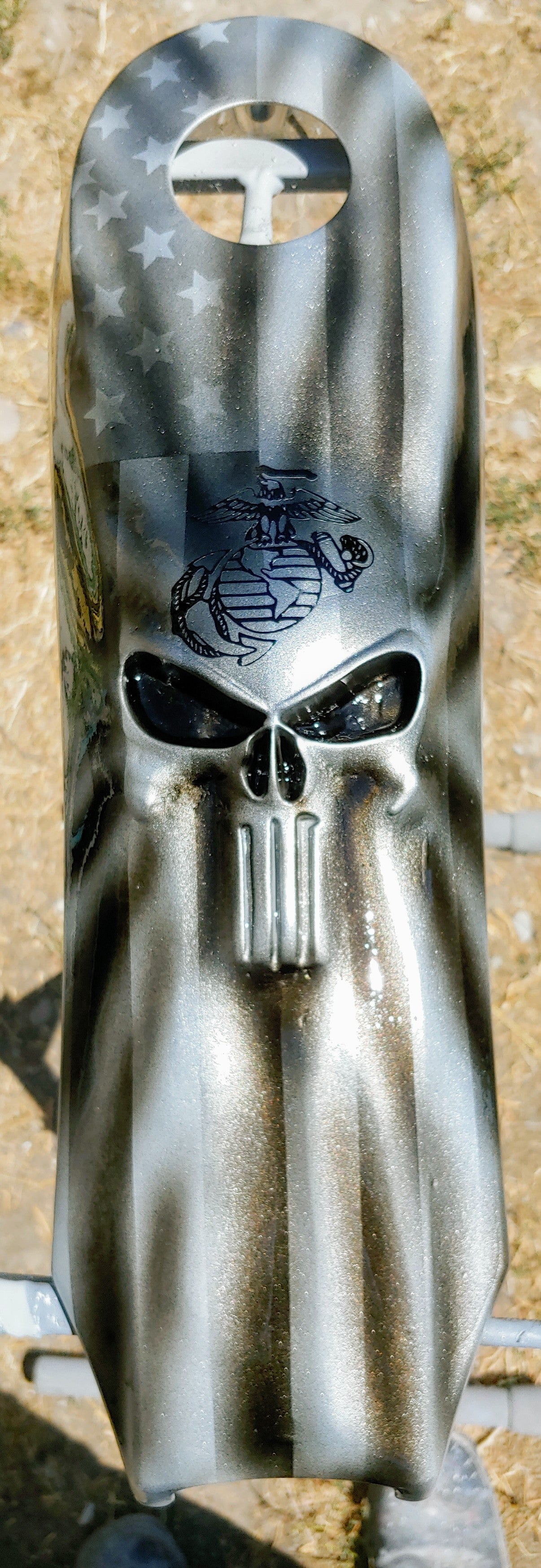 The Punisher flag CVO console