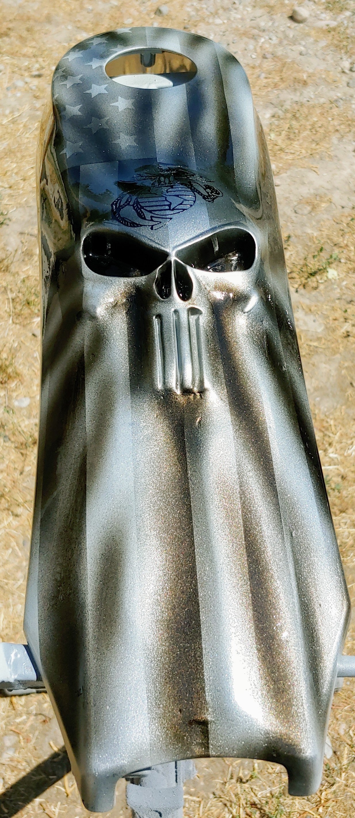 The Punisher flag CVO console
