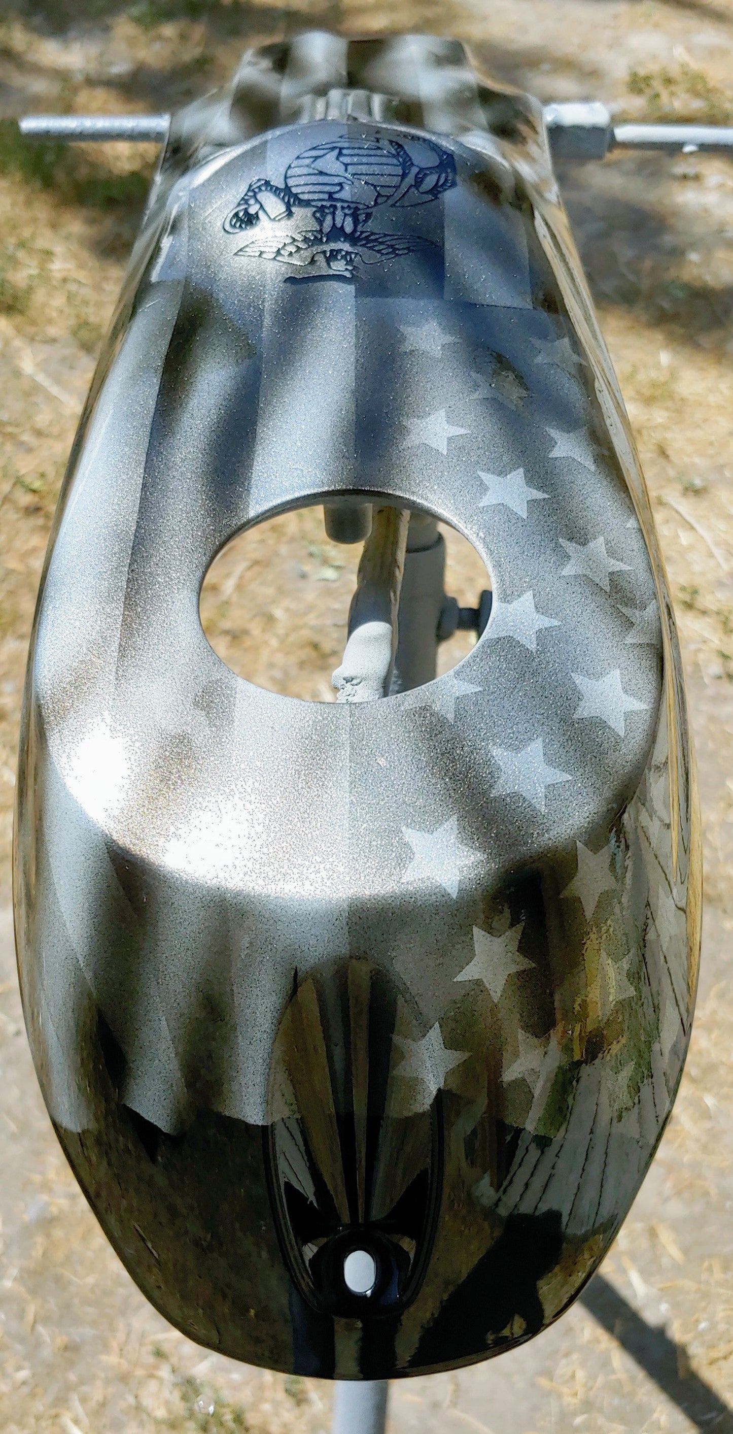 The Punisher flag CVO console