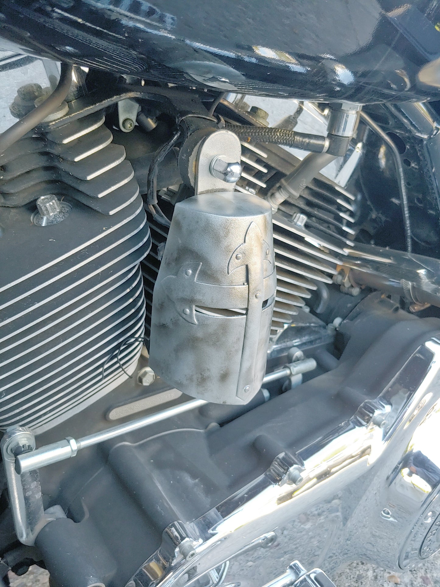 Custom Harley horn 3D Crusader
