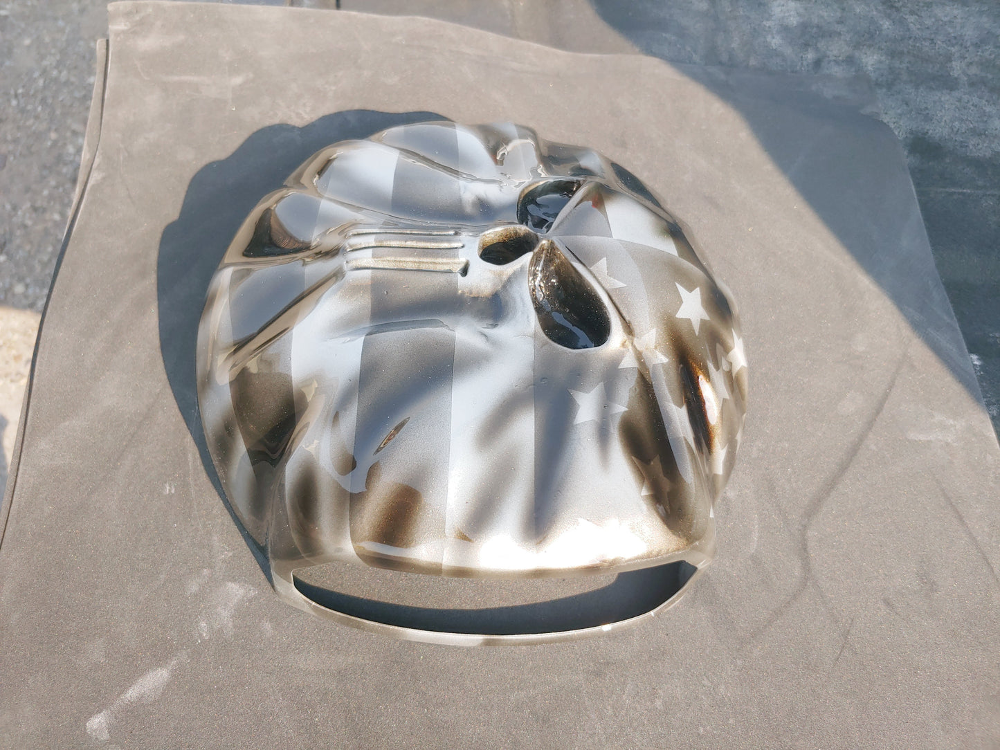 3D Punisher 103 Harley air cleaner