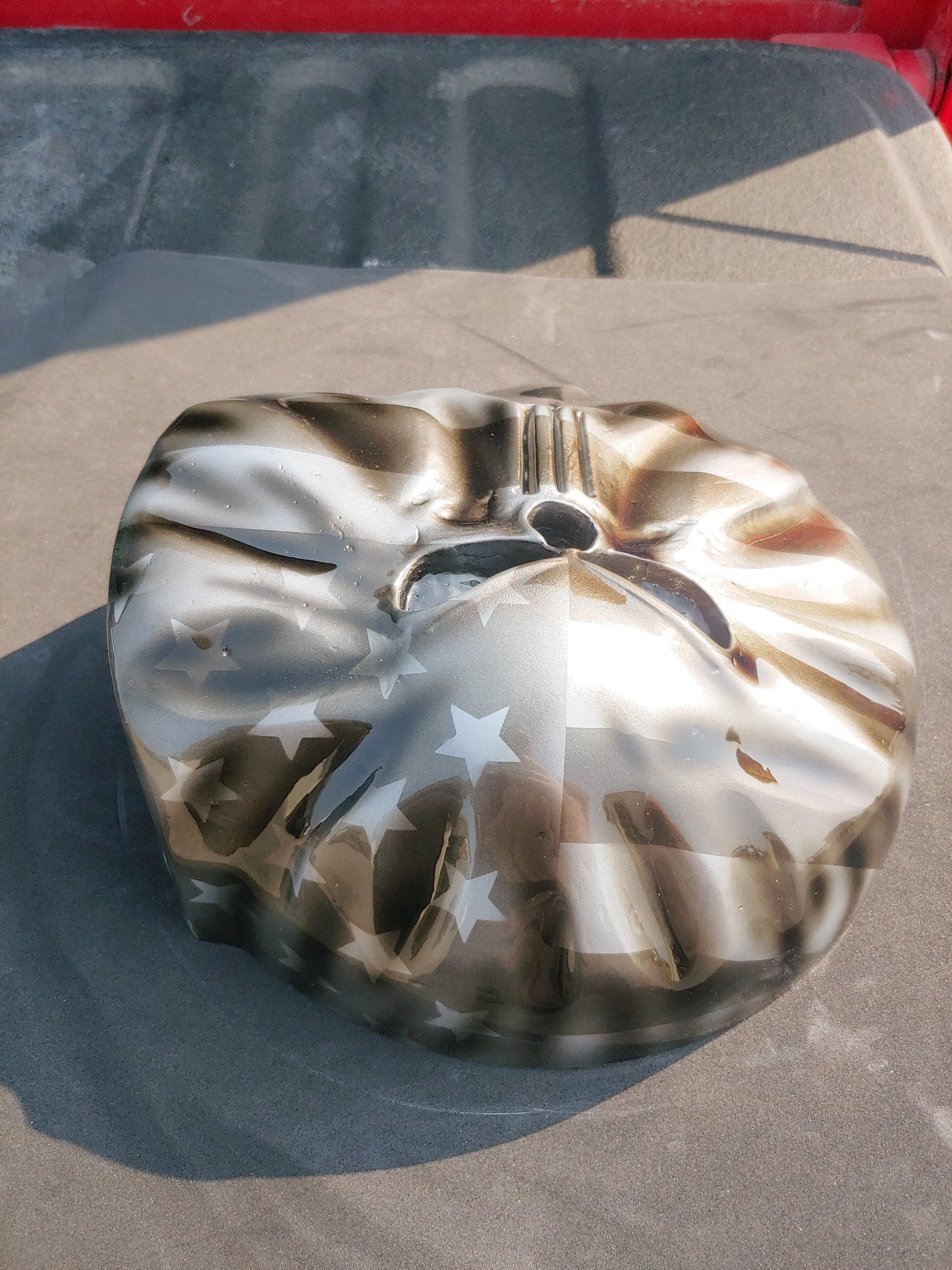 3D Punisher 103 Harley air cleaner