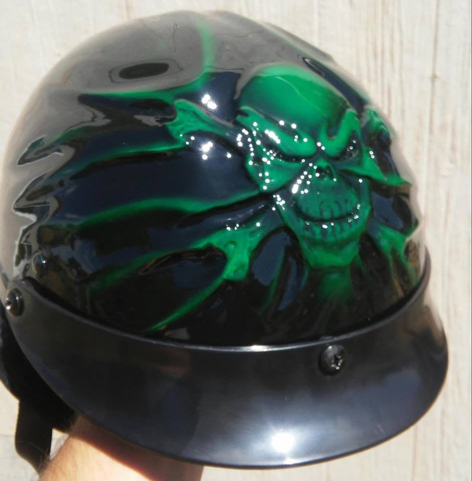 3D Skull and Crossbones HELMET