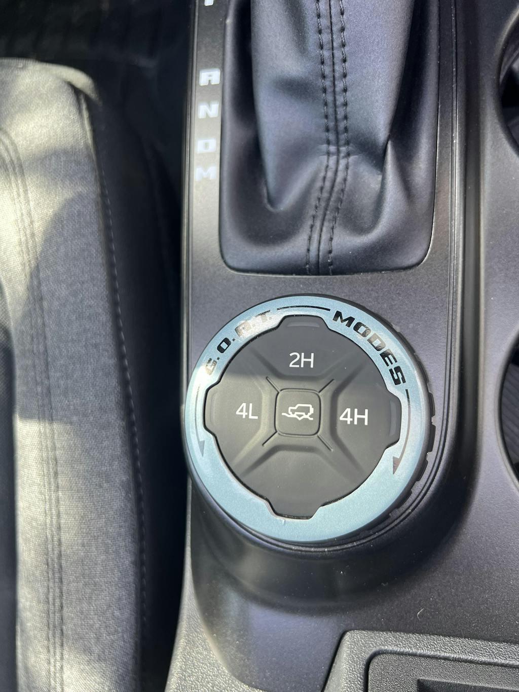 Printed Series GOAT Mode Dial Ring Overlay V2 - 2021+ Bronco