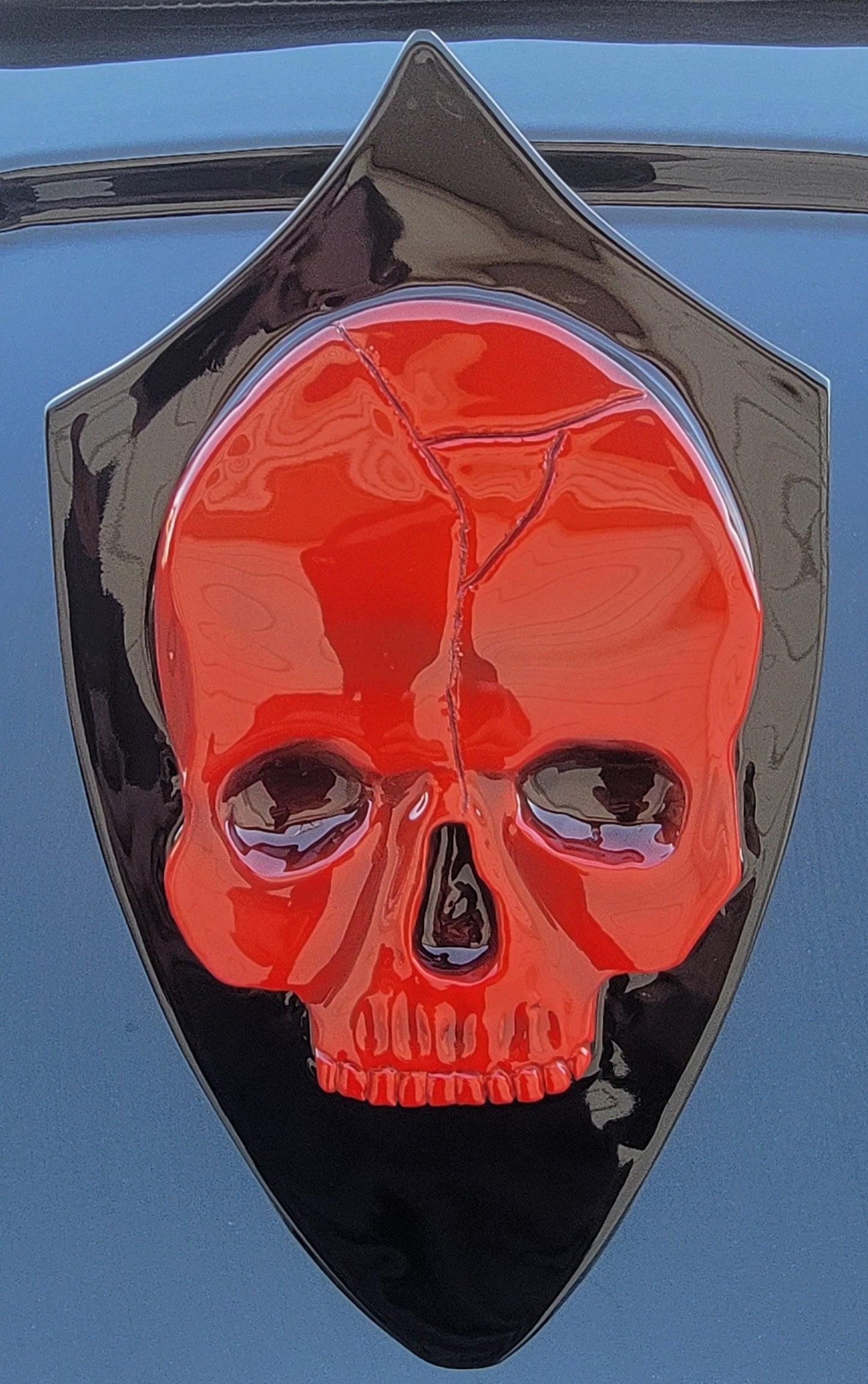 3D megadeath skull horn cover