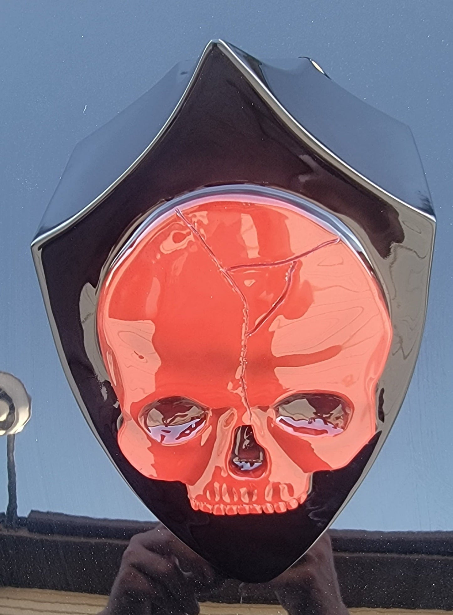 3D megadeath skull horn cover