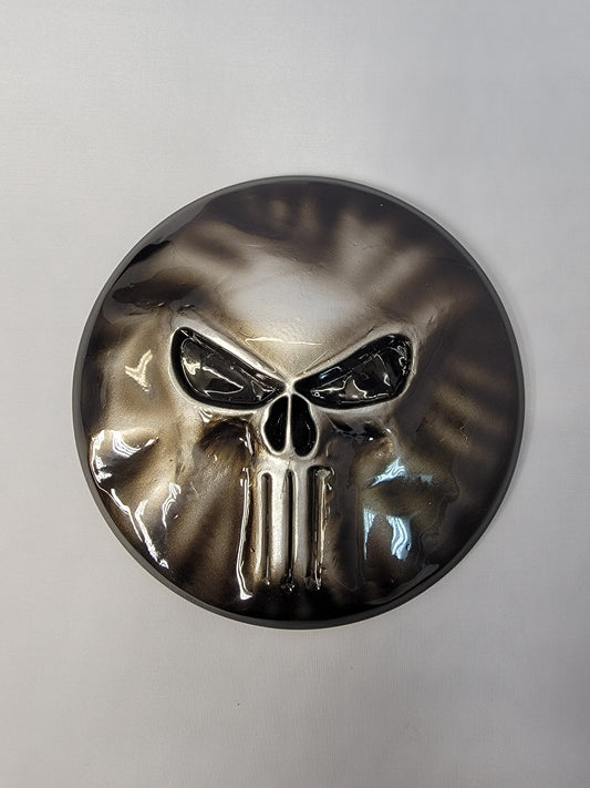 Punisher stretching through Honda Fury 14-21 derby cover