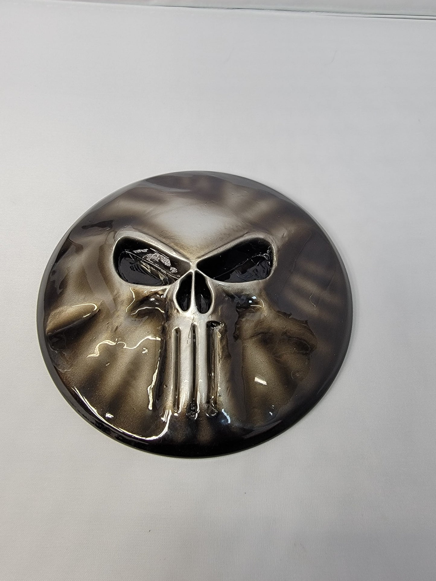 Punisher stretching through Honda Fury 14-21 derby cover
