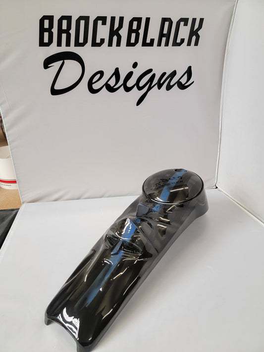 The 3D spartan Thin Blue Line American flag console
