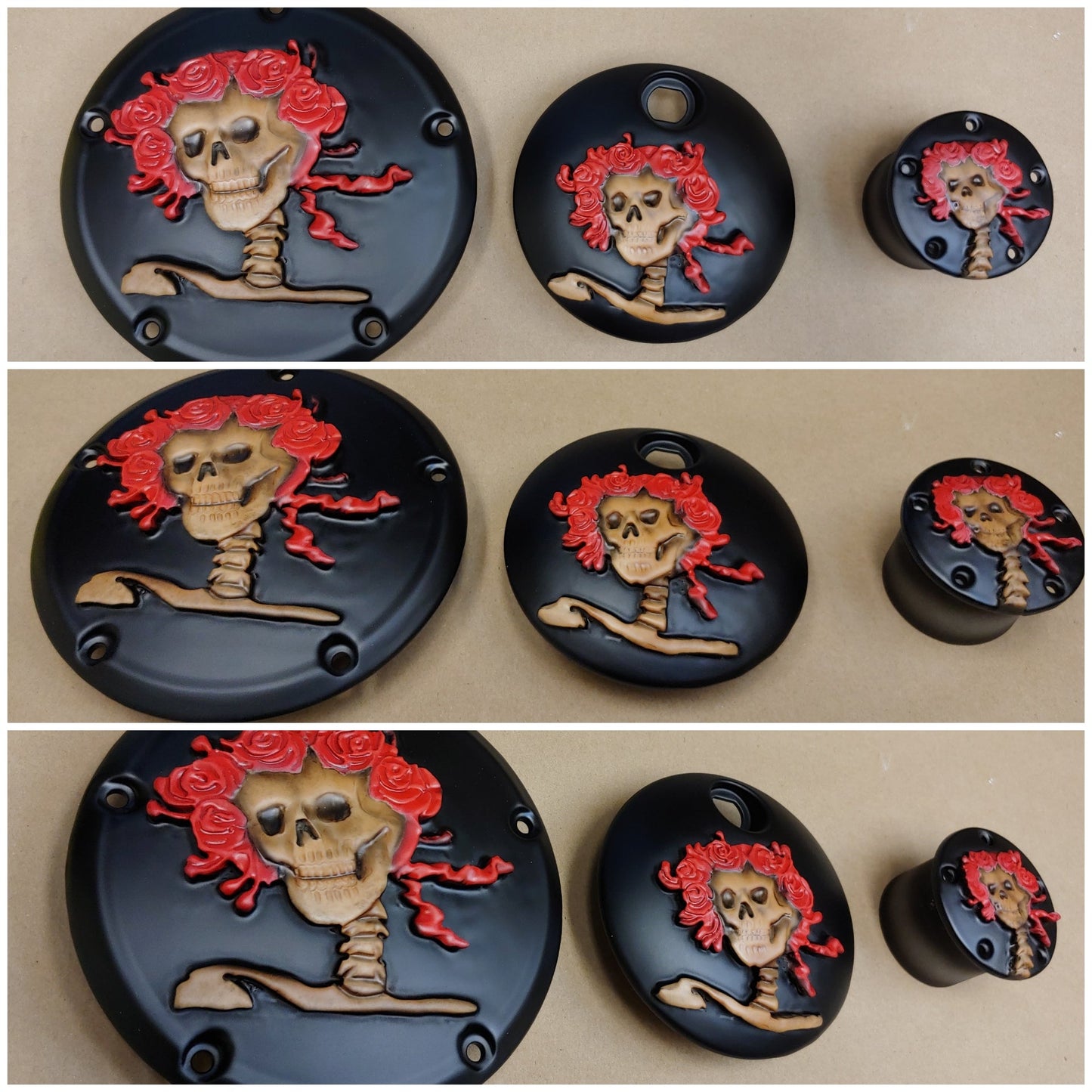 Grateful Dead Bertha derby cover, points and fuel door