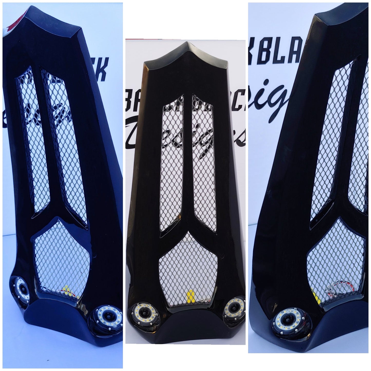Harley chin spoiler NON RAKED