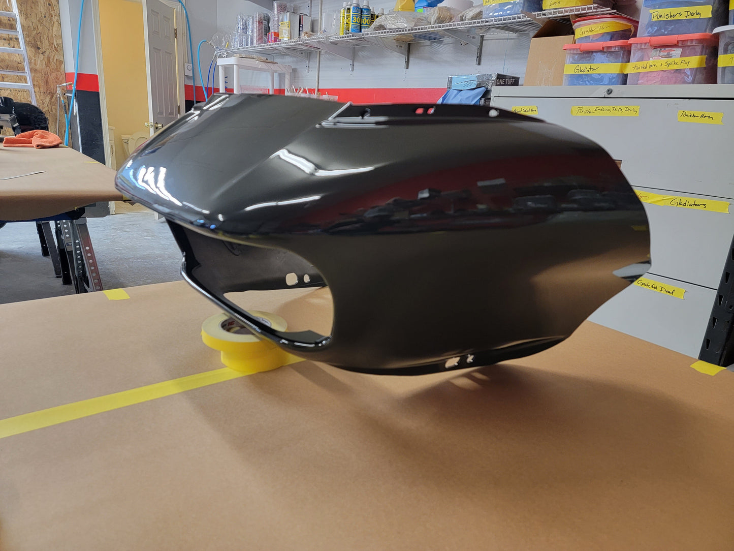 Harley davidson recessed Punisher fairing road glide