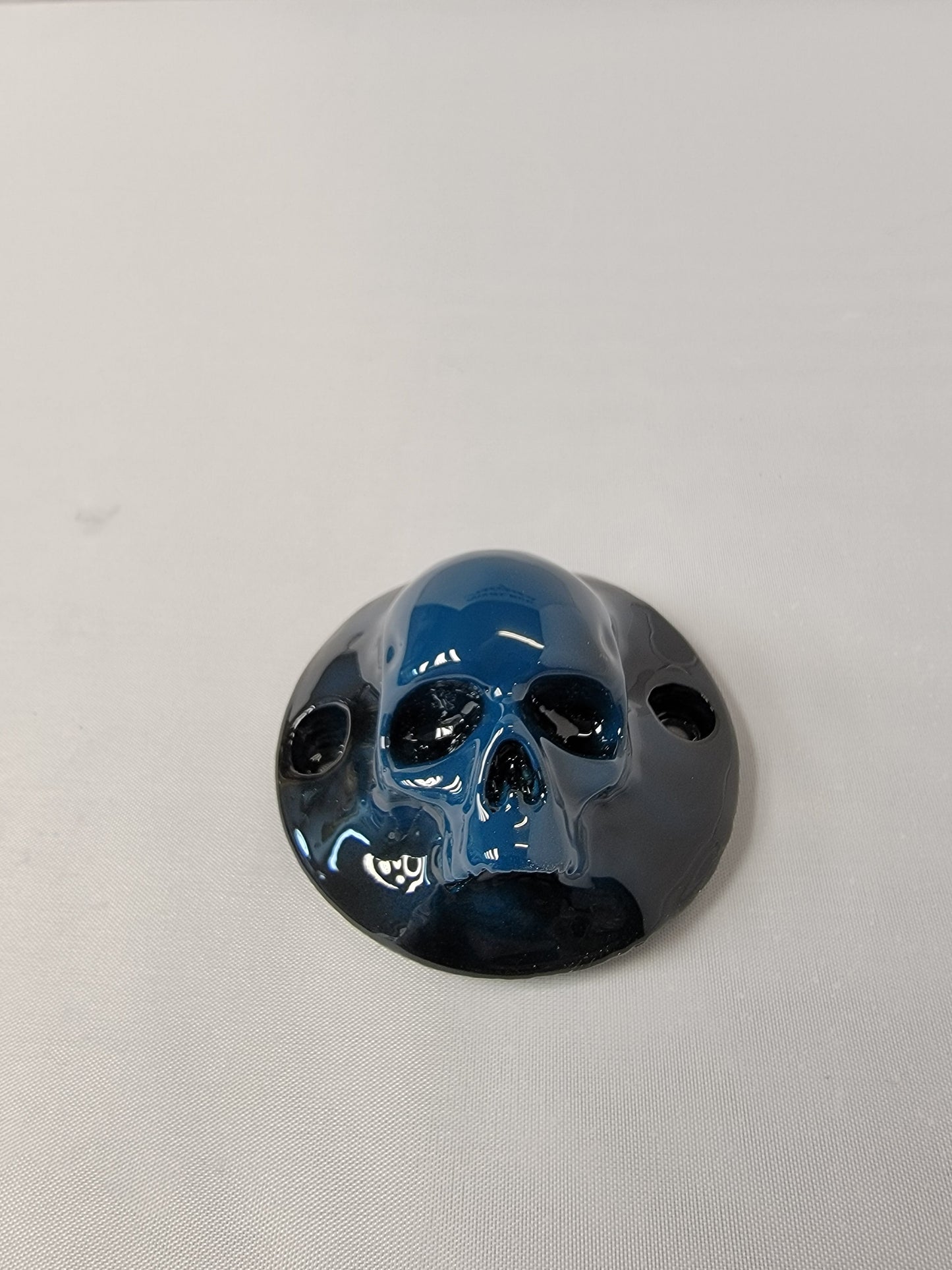 3D Ancient Skull derby and points cover