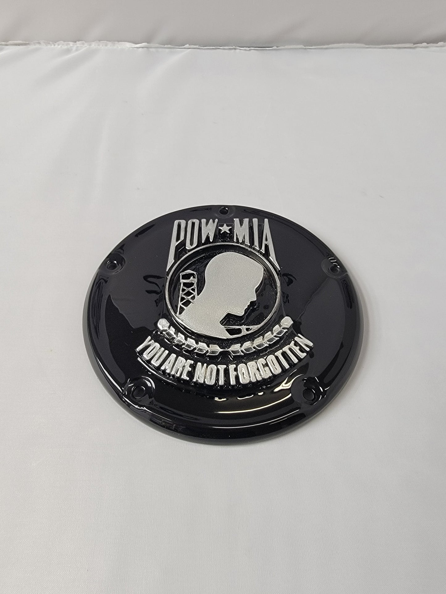 Harley POW-MIA derby and points cover