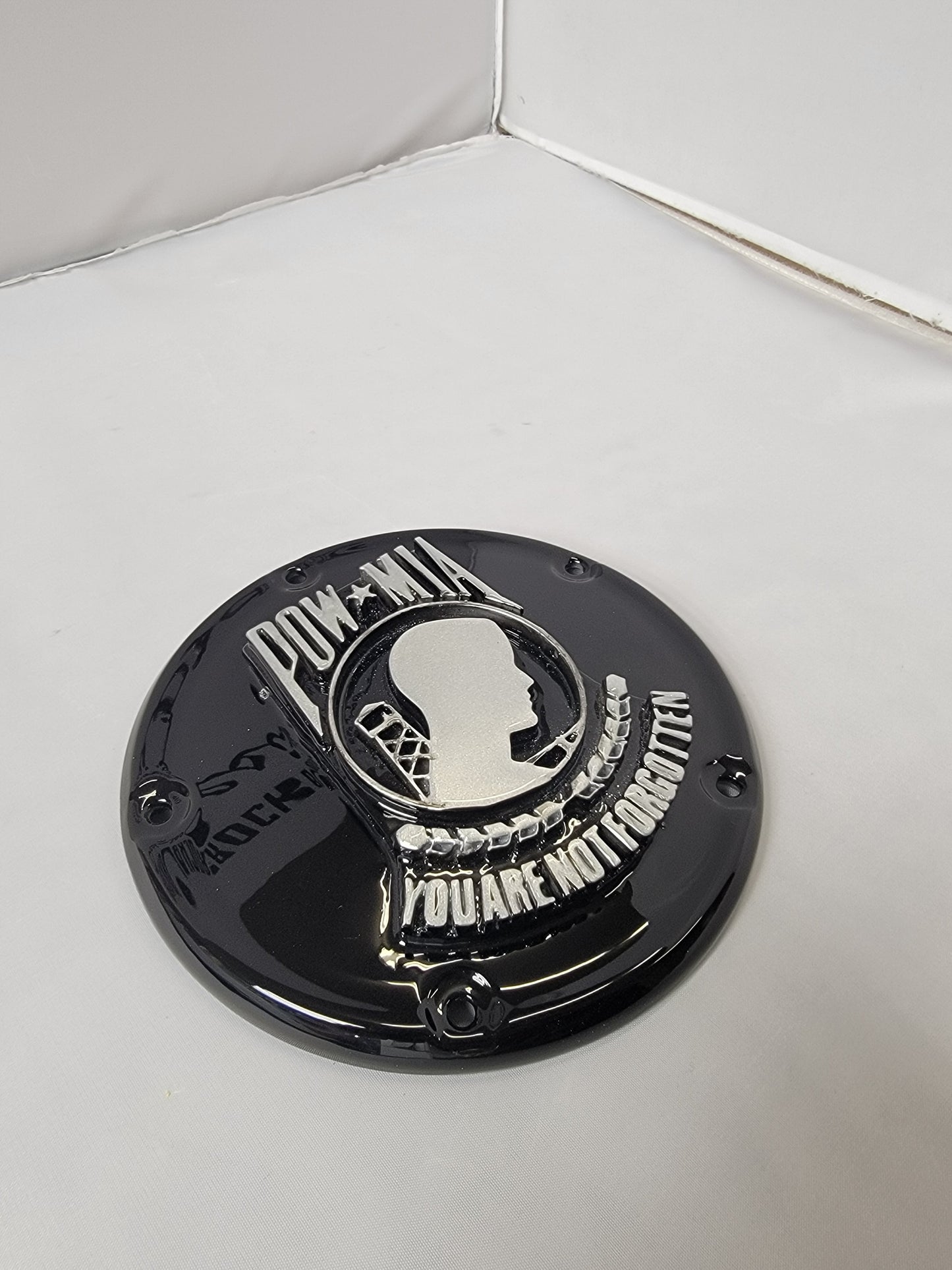 Harley POW-MIA derby cover