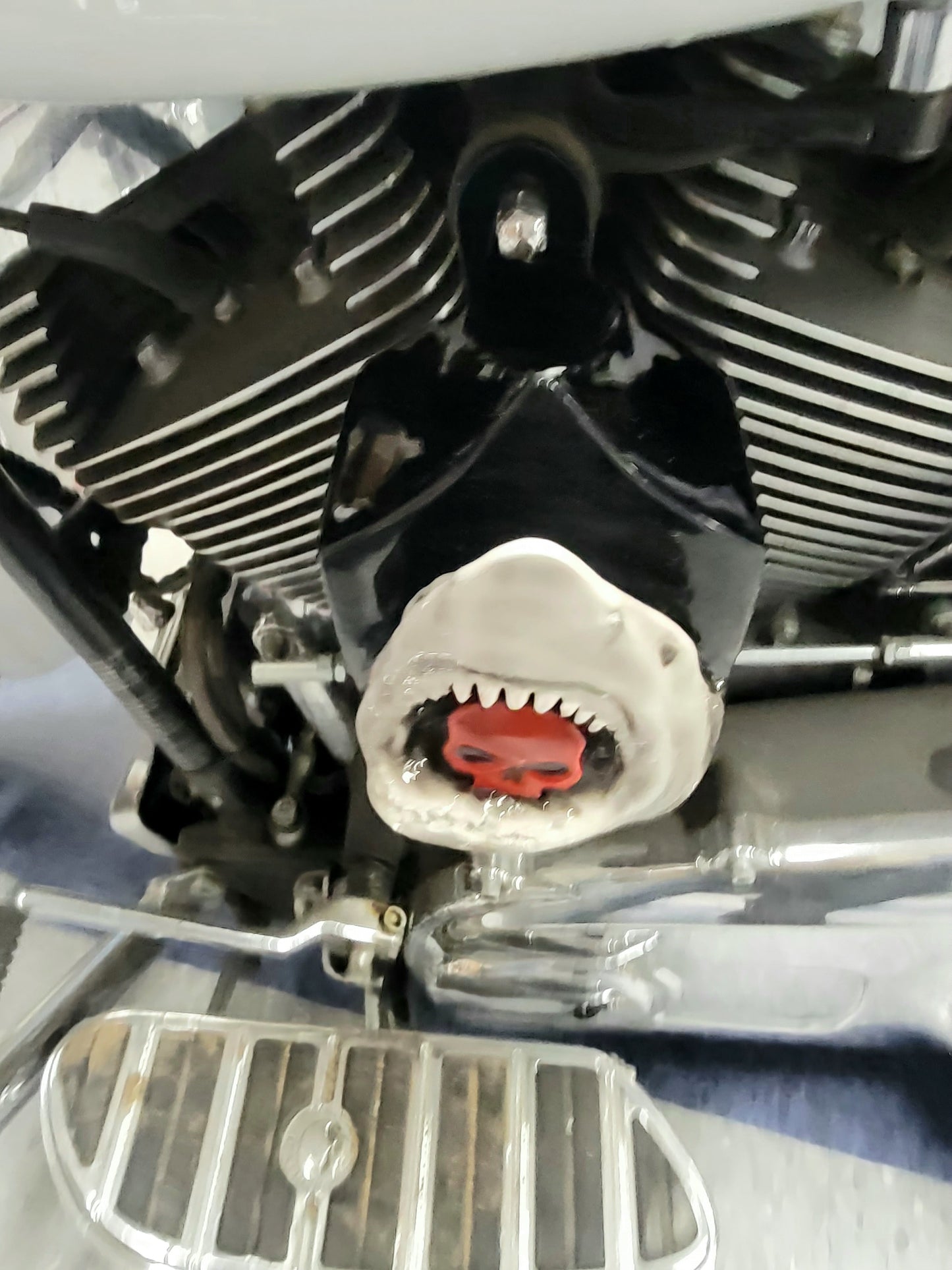 Shark horn cover