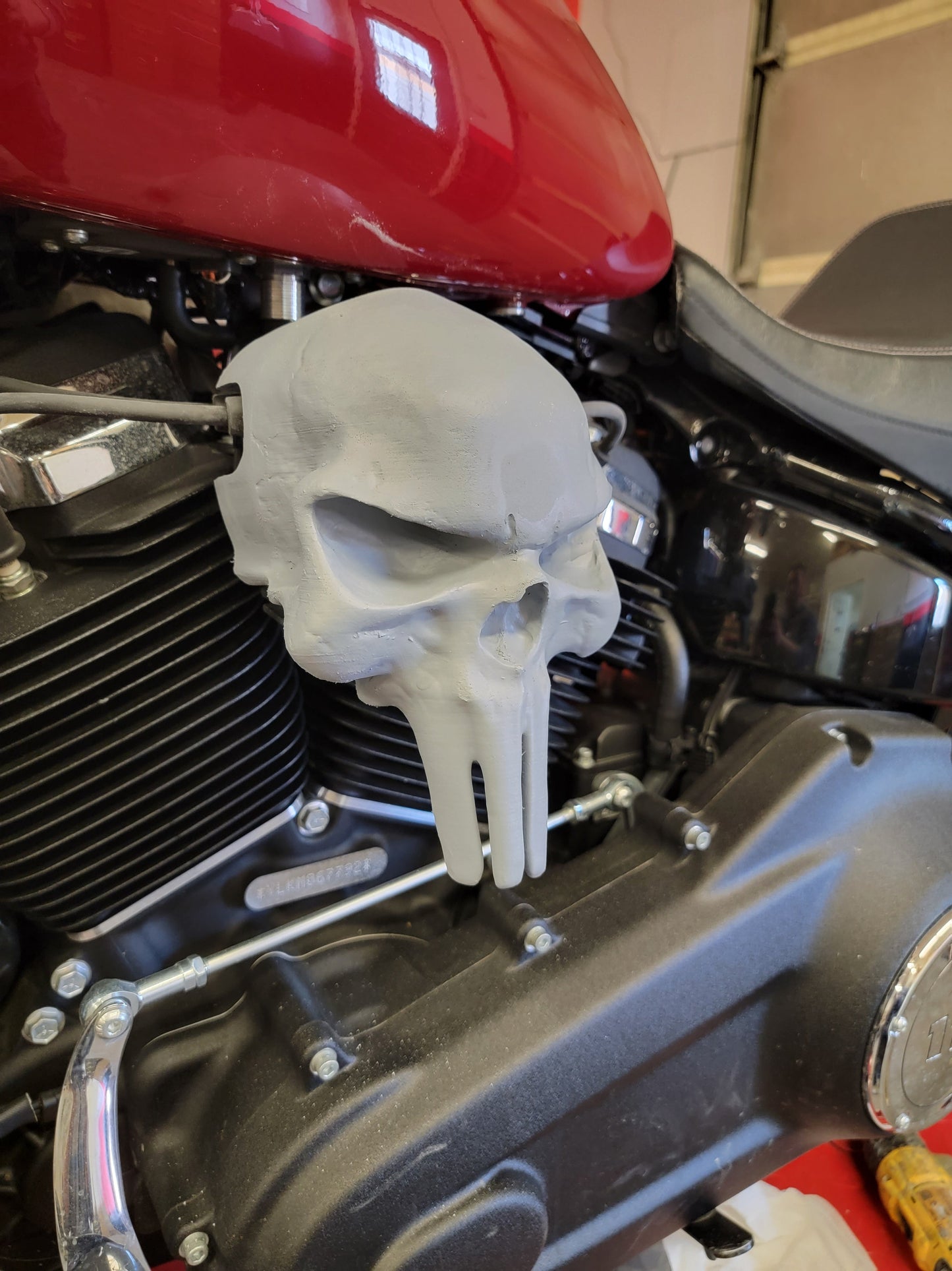 Punisher skull Coil Cover